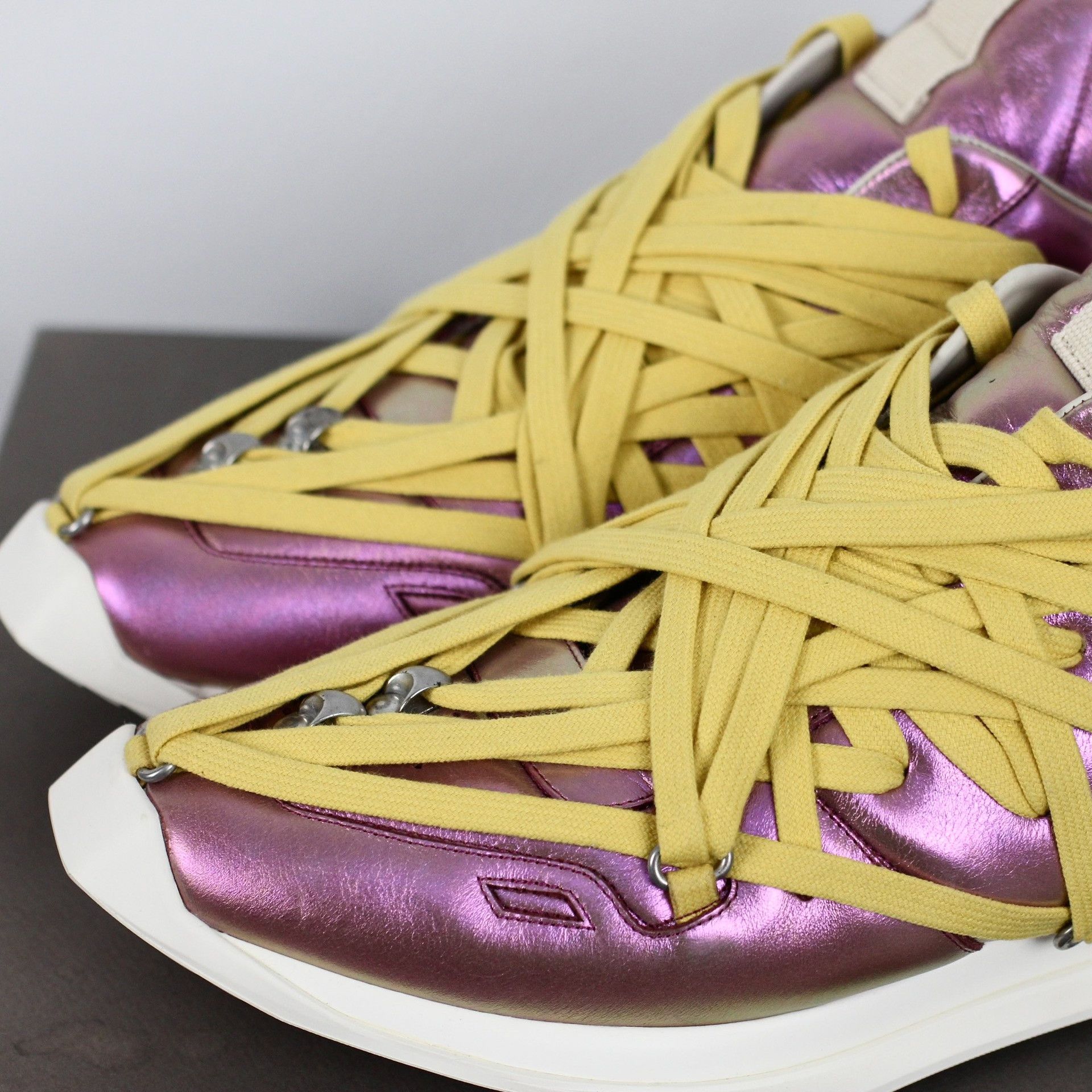Rick Owens rick owens runner laser strap sneakers Size US 9.5 / EU 42-43 - 4 Thumbnail