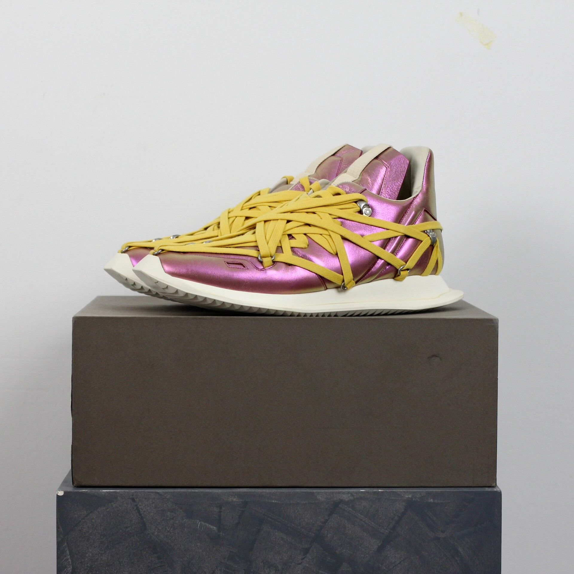 Rick Owens rick owens runner laser strap sneakers Size US 9.5 / EU 42-43 - 2 Thumbnail