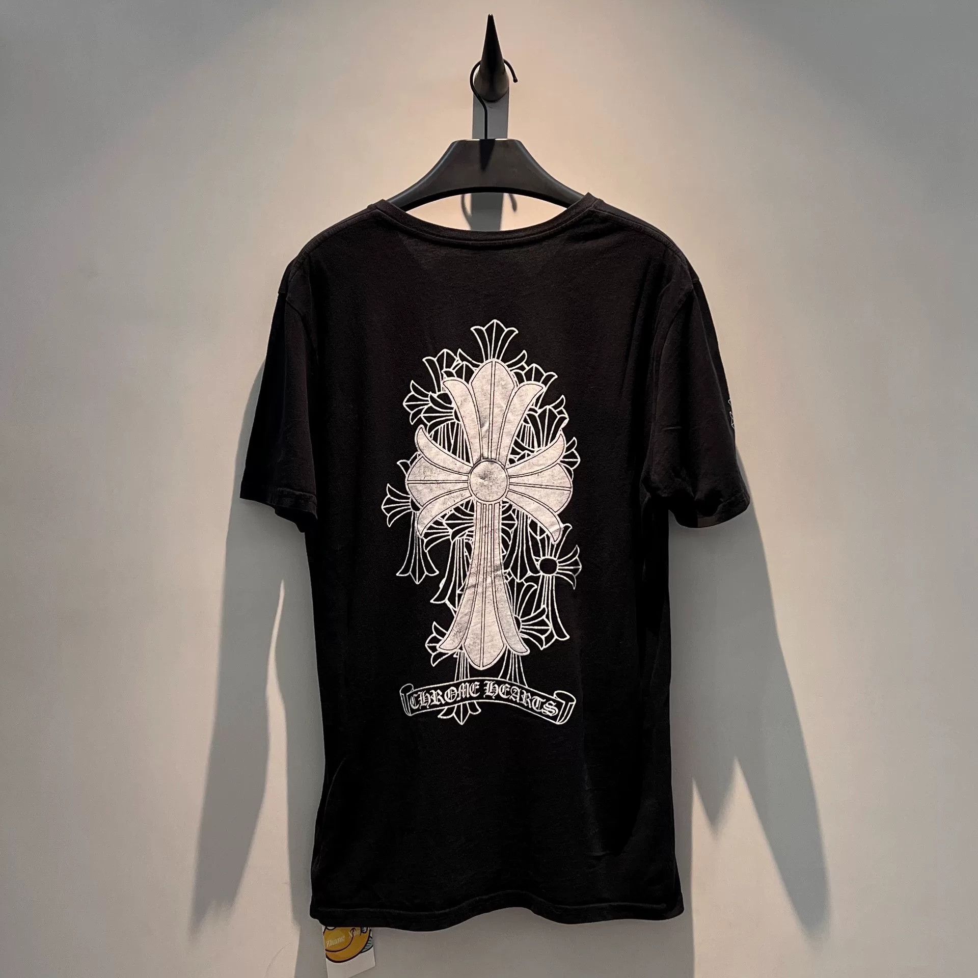 Chrome Hearts Chrome Hearts V-Neck Cross Short Sleeve Top Size L / US 10 / IT 46 - 2 Thumbnail