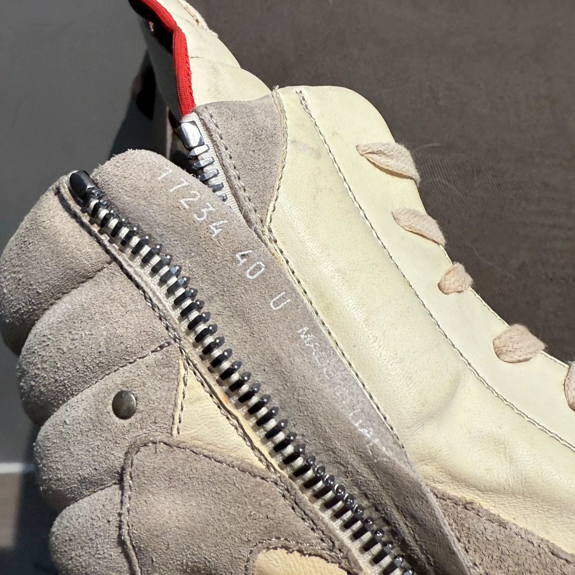 Rick Owens rick owens geobasket rare color leather sneakers Size US 7.5 / EU 40-41 - 8 Thumbnail