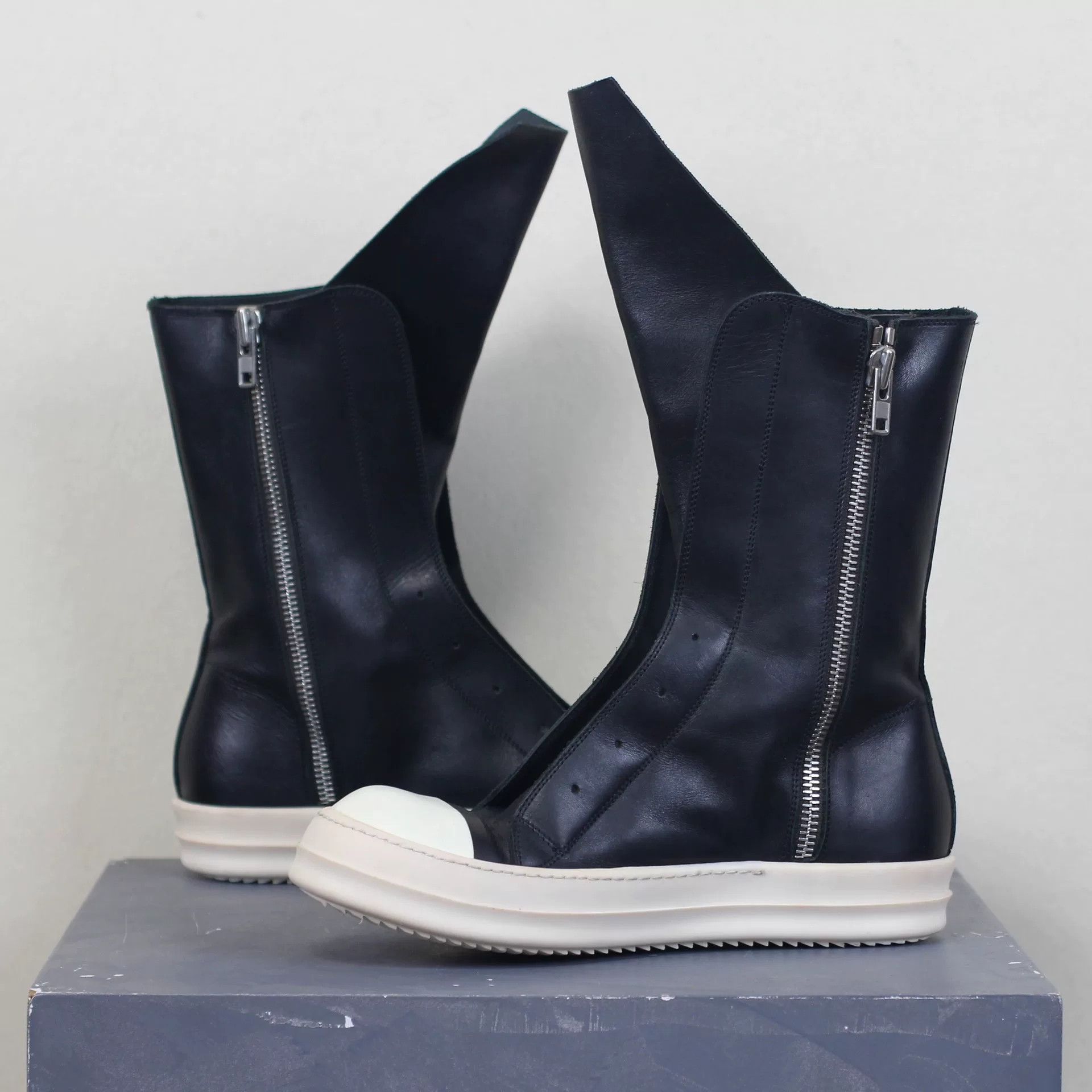 Rick Owens rick owens high-top military boots size 41 Size US 8 / EU 41 - 5 Thumbnail