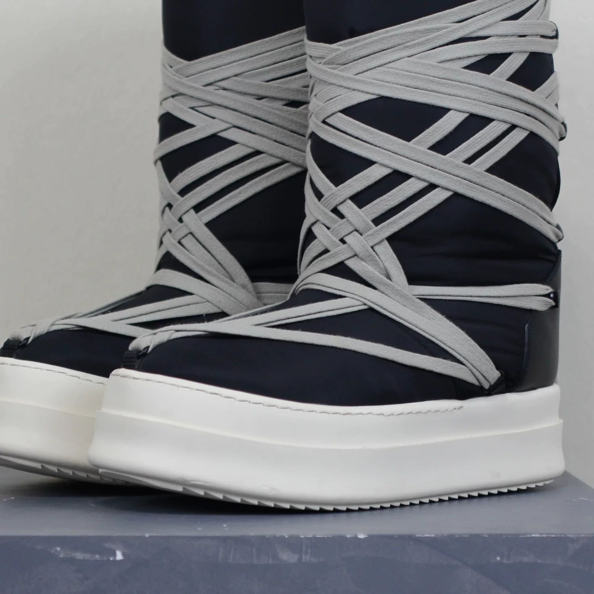 Moncler rick owens moncler collaboration snow boots Size US 8.5 / EU 41-42 - 4 Thumbnail