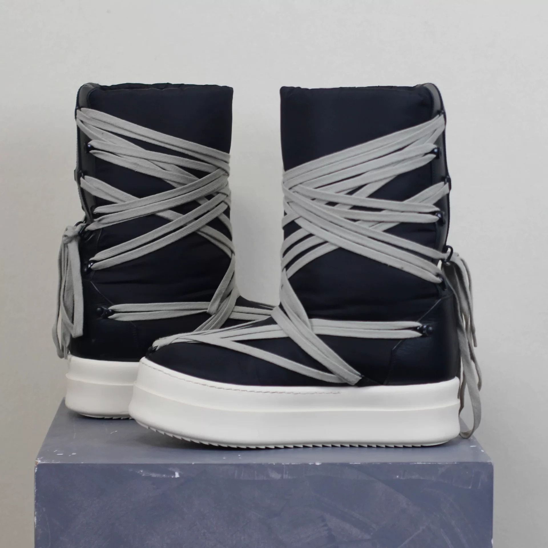 Moncler rick owens moncler collaboration snow boots Size US 8.5 / EU 41-42 - 6 Thumbnail