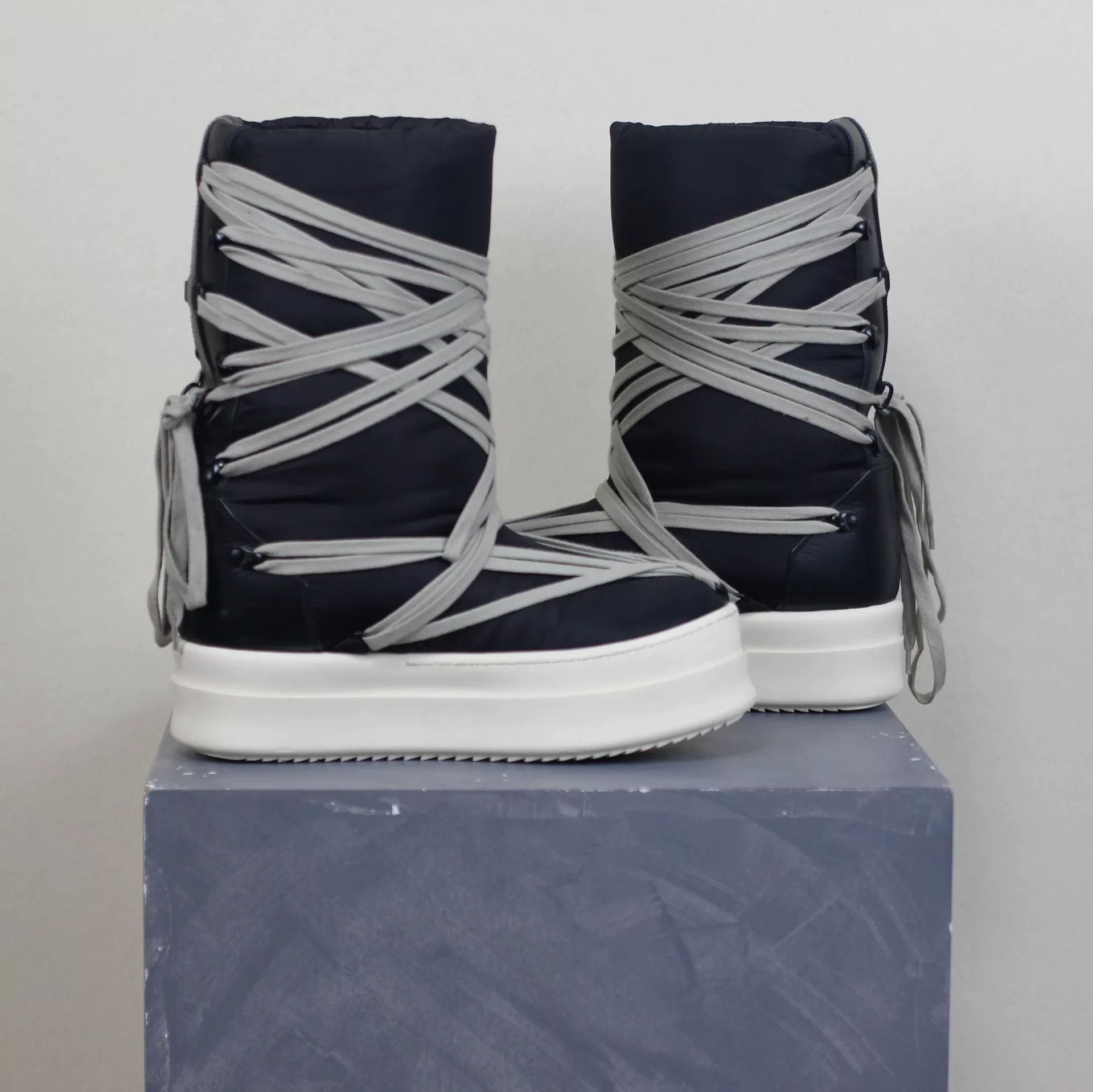 Moncler rick owens moncler collaboration snow boots Size US 8.5 / EU 41-42 - 5 Thumbnail