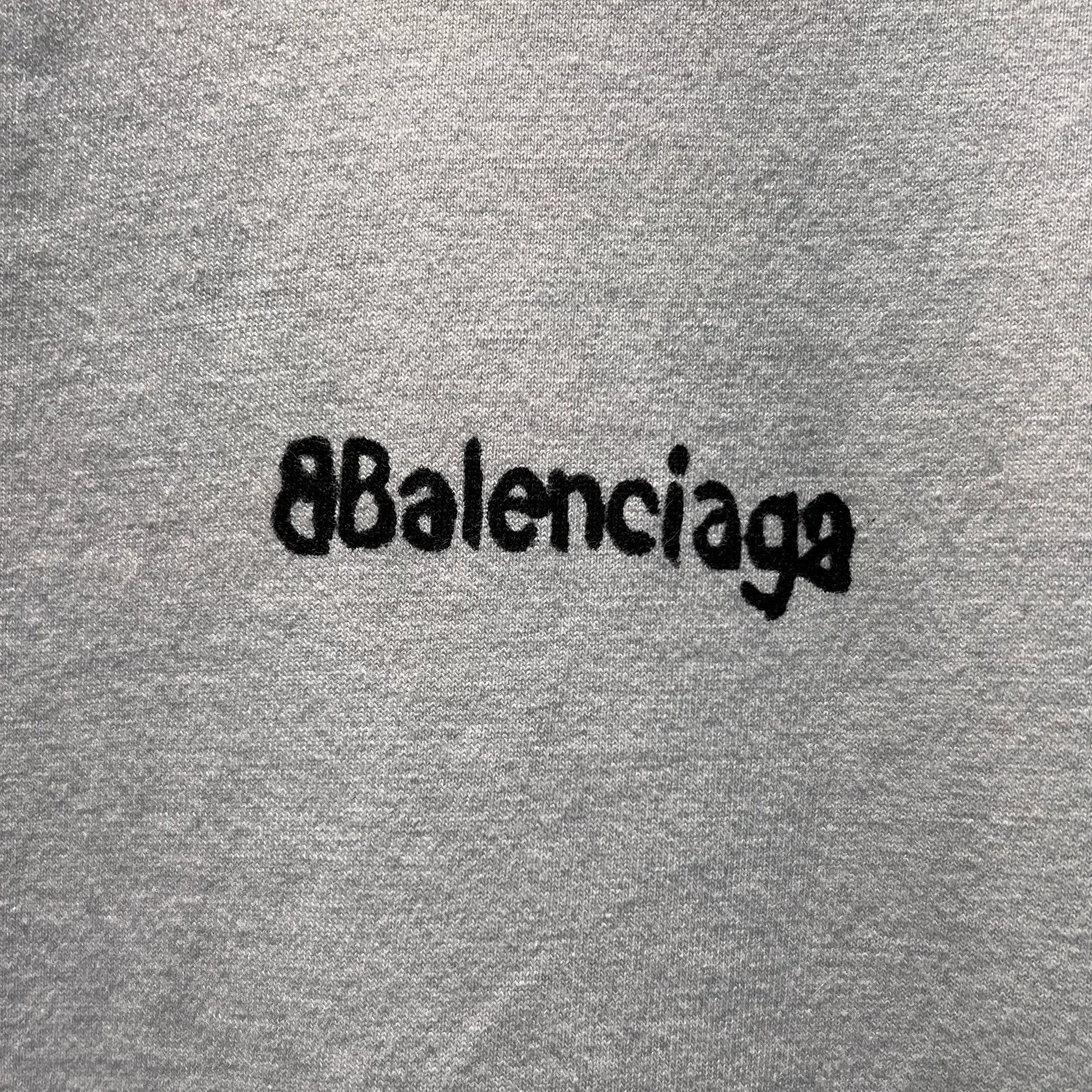 DEFEND PARIS balenciaga white logo short sleeve t-shirt Size US XS / EU 42 / 0 - 2 Thumbnail