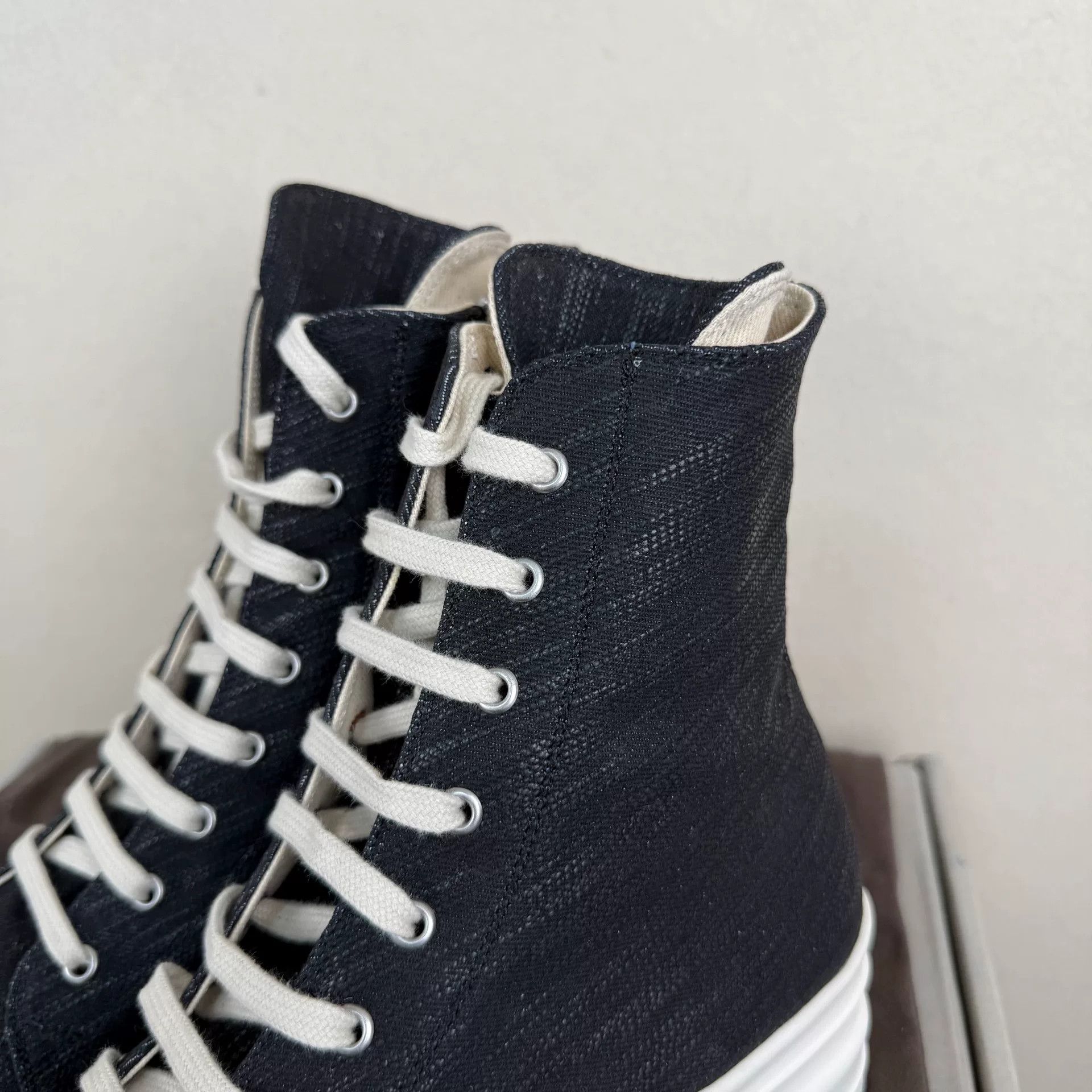 Rick Owens Drkshdw rick owens drkshdw thick sole sneakers Size US 10.5 / EU 43-44 - 3 Thumbnail