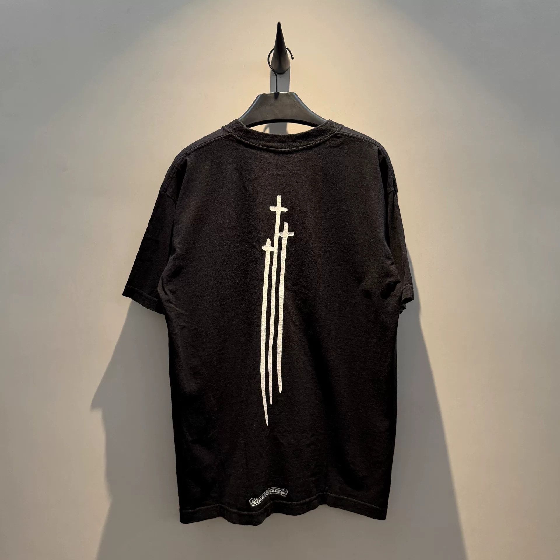 Chrome Hearts chrome hearts black short sleeve t-shirt Size US L / EU 52-54 / 3 - 2 Thumbnail
