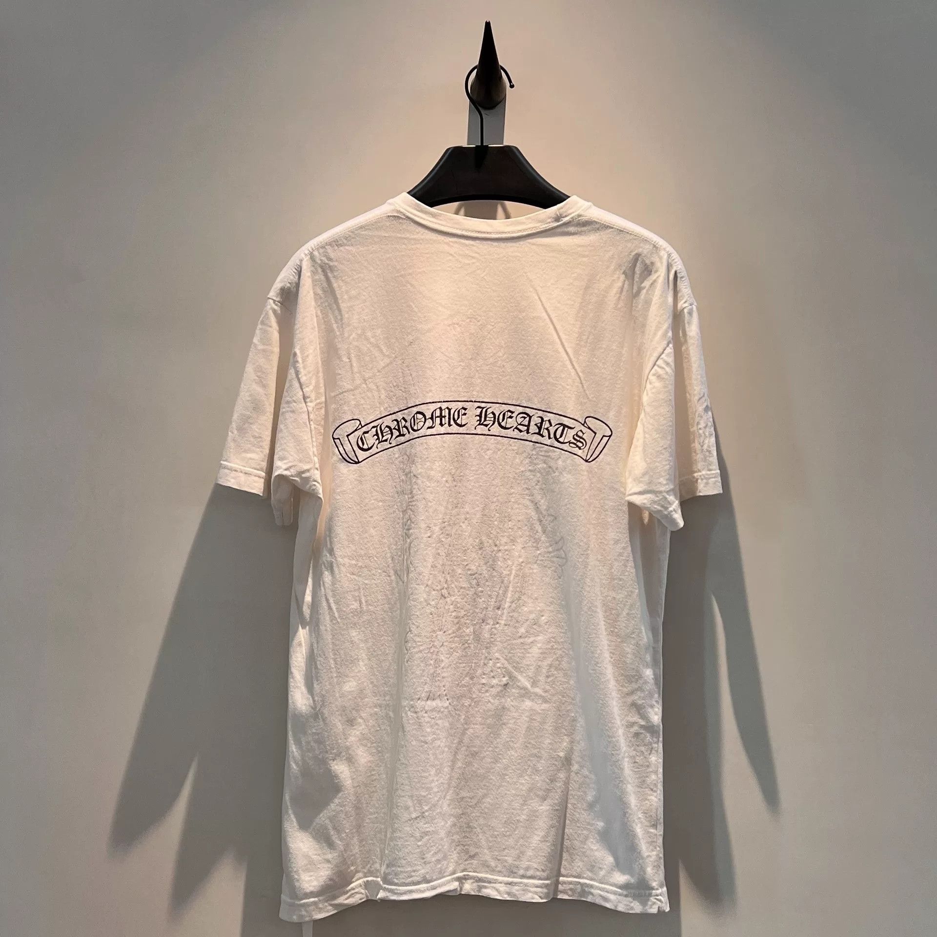 Chrome Hearts chrome hearts white t-shirt with print Size US L / EU 52-54 / 3 - 2 Thumbnail