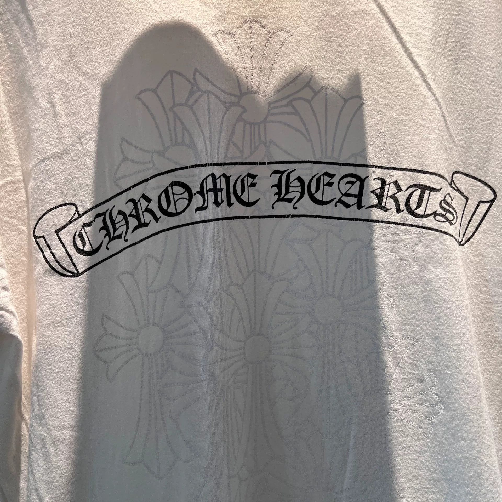 Chrome Hearts chrome hearts white t-shirt with print Size US L / EU 52-54 / 3 - 7 Thumbnail