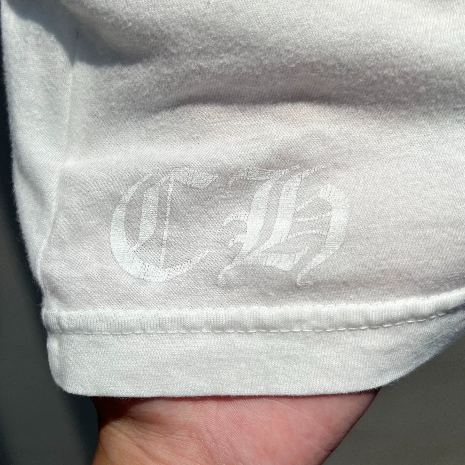 Chrome Hearts chrome hearts white pocket short sleeve t-shirt Size US M / EU 48-50 / 2 - 8 Thumbnail