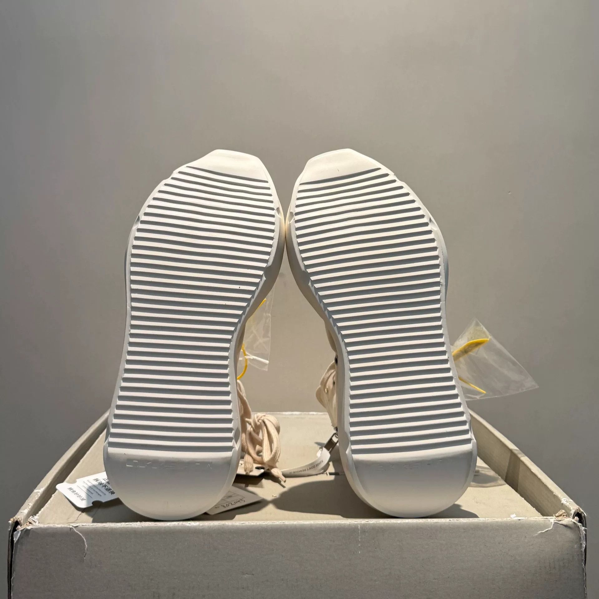 Rick Owens Drkshdw rick owens drkshdw beige high-top tank boots Size US 7.5 / EU 40-41 - 4 Thumbnail