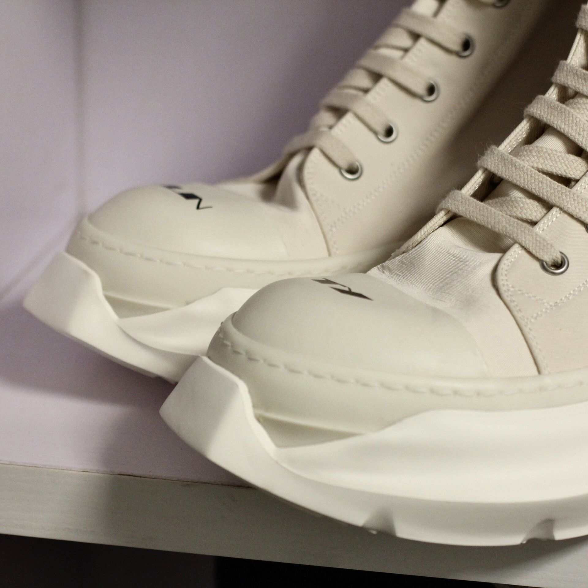 Rick Owens rick owens thick sole high top sneakers Size US 8.5 / EU 41-42 - 2 Thumbnail