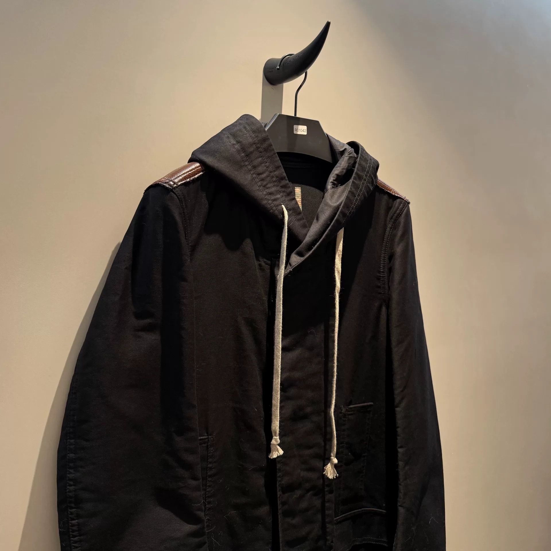 Rick Owens Drkshdw rick owens drkshdw oversized black coat Size XS / US 0-2 / IT 36-38 - 2 Thumbnail