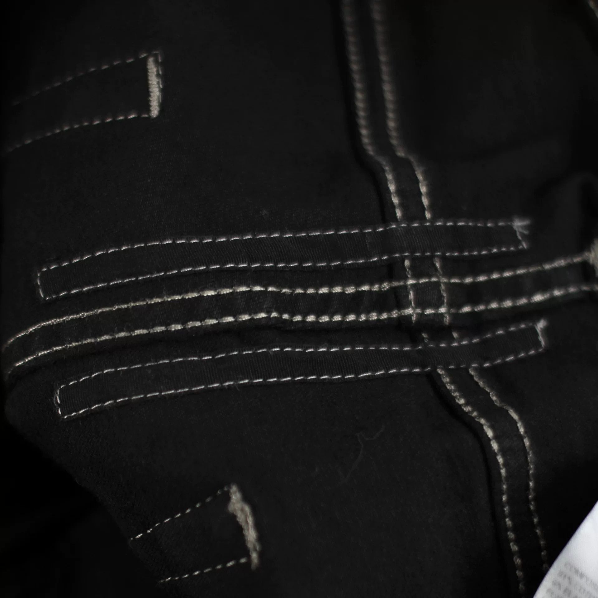 Rick Owens rick owens black denim long pants Size US 32 / EU 48 - 7 Thumbnail