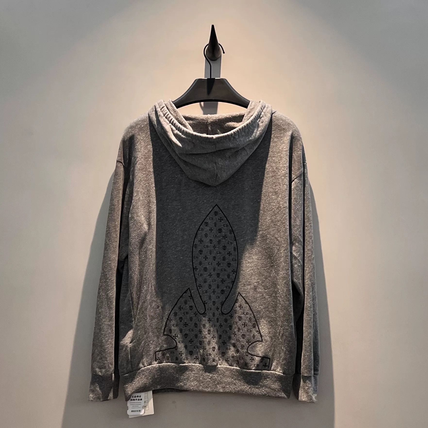 Chrome Hearts chrome hearts gray zip-up hoodie Size US L / EU 52-54 / 3 - 2 Thumbnail