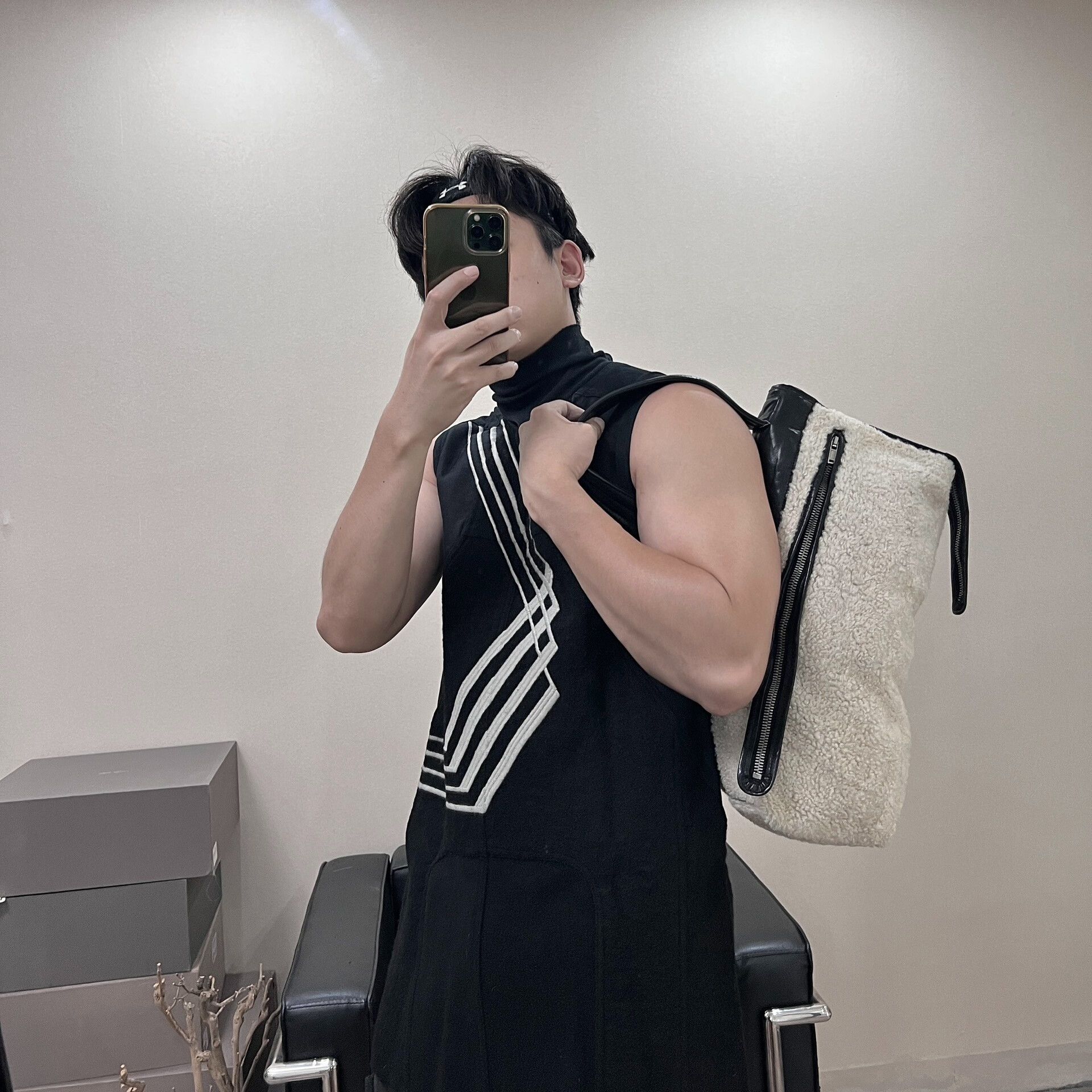 Rick Owens rick owens rare shearling leather bag Size ONE SIZE - 6 Thumbnail