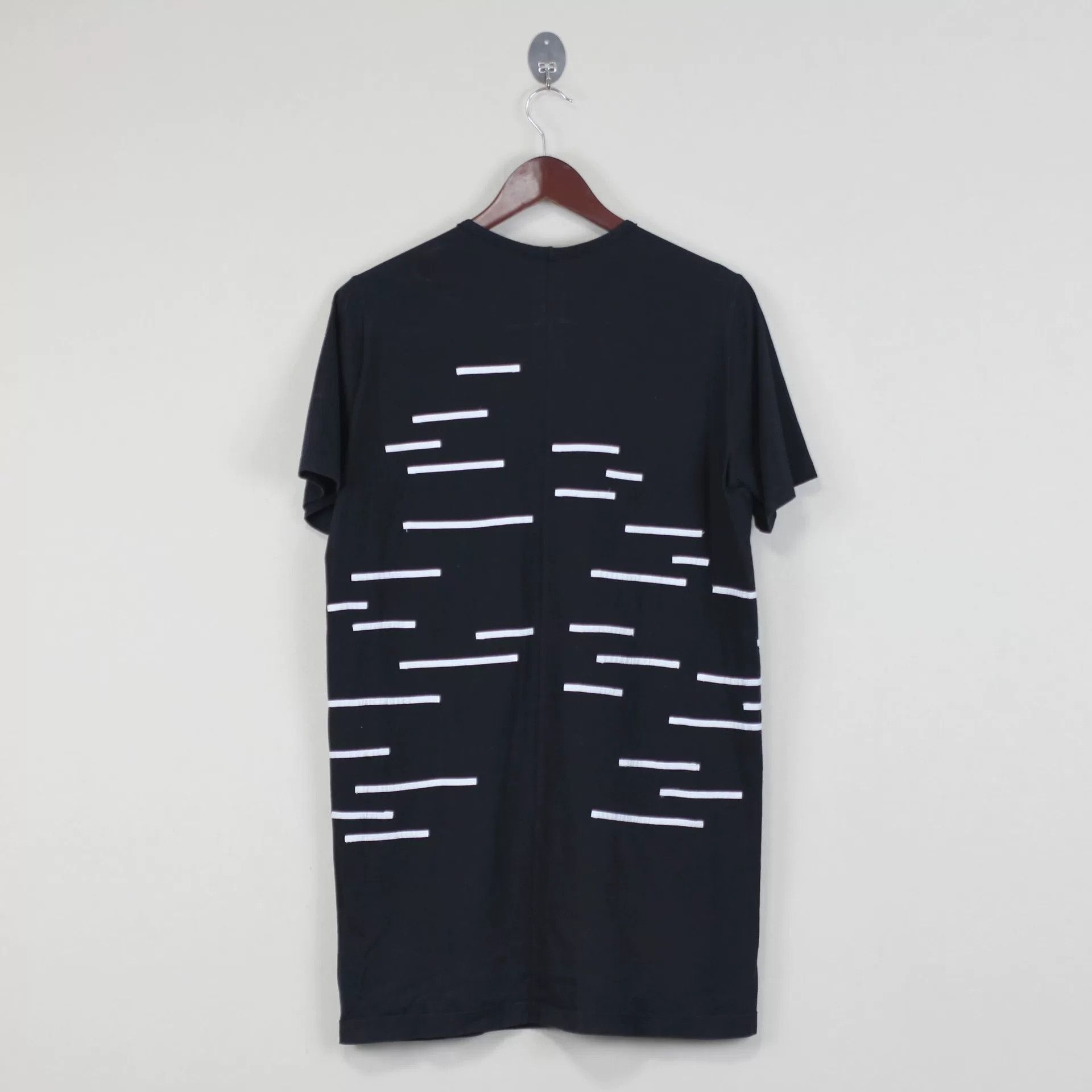 Rick Owens Drkshdw rick owens drkshdw black graphic short sleeve tee Size US M / EU 48-50 / 2 - 2 Thumbnail