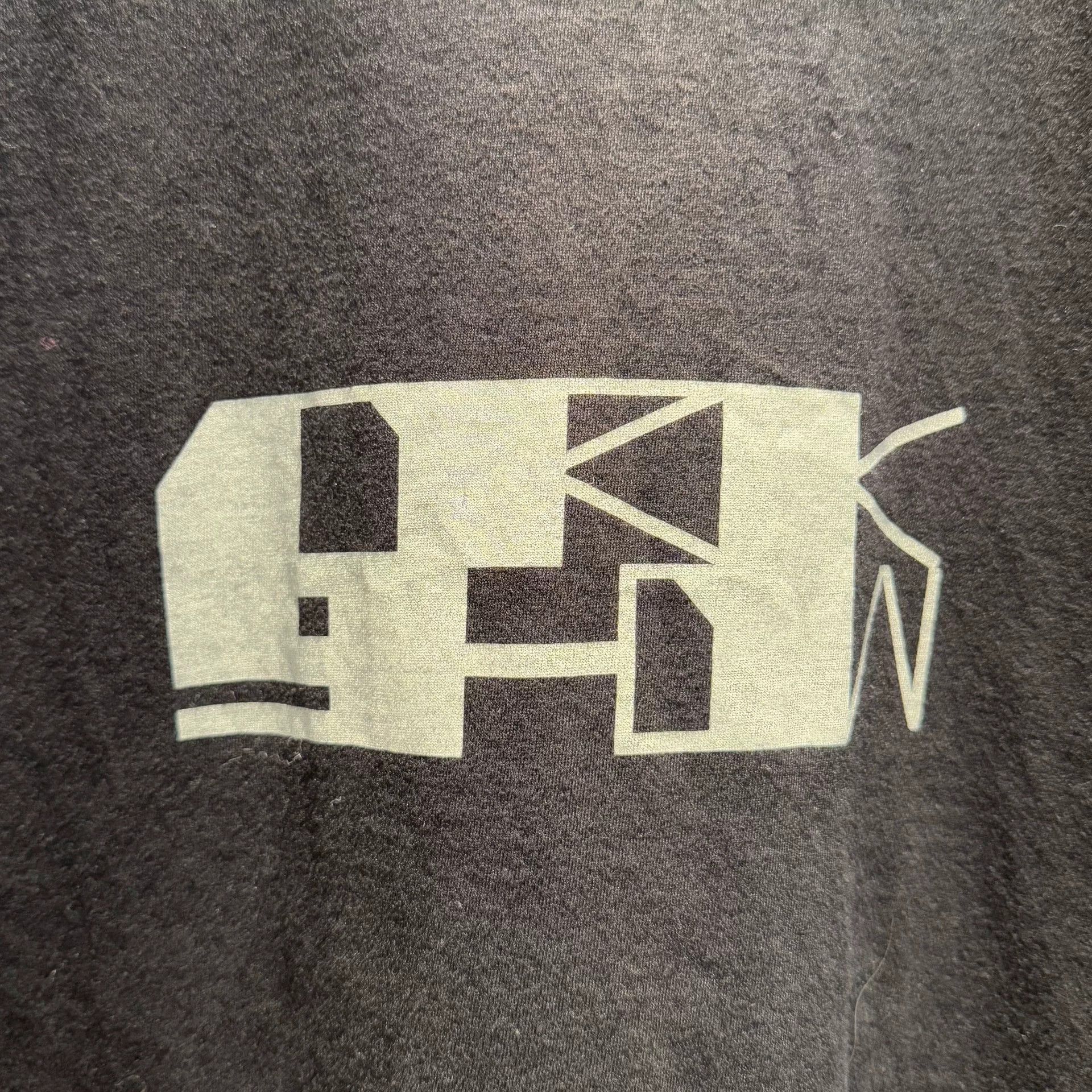 Rick Owens black long sleeve graphic top for women Size ONE SIZE - 2 Thumbnail