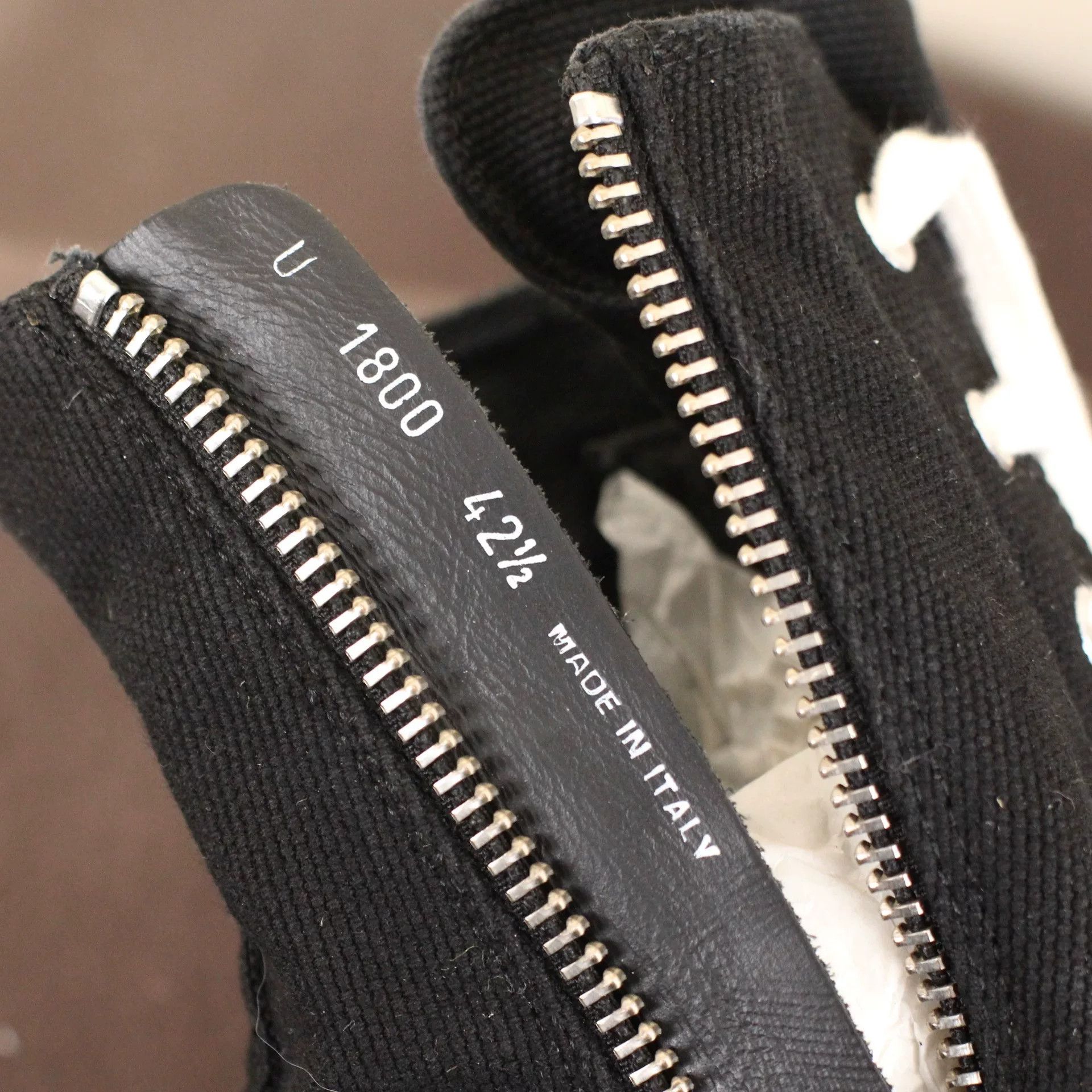 Rick Owens Drkshdw rick owens drkshdw unique high-top canvas sneakers Size US 9.5 / EU 42-43 - 7 Thumbnail