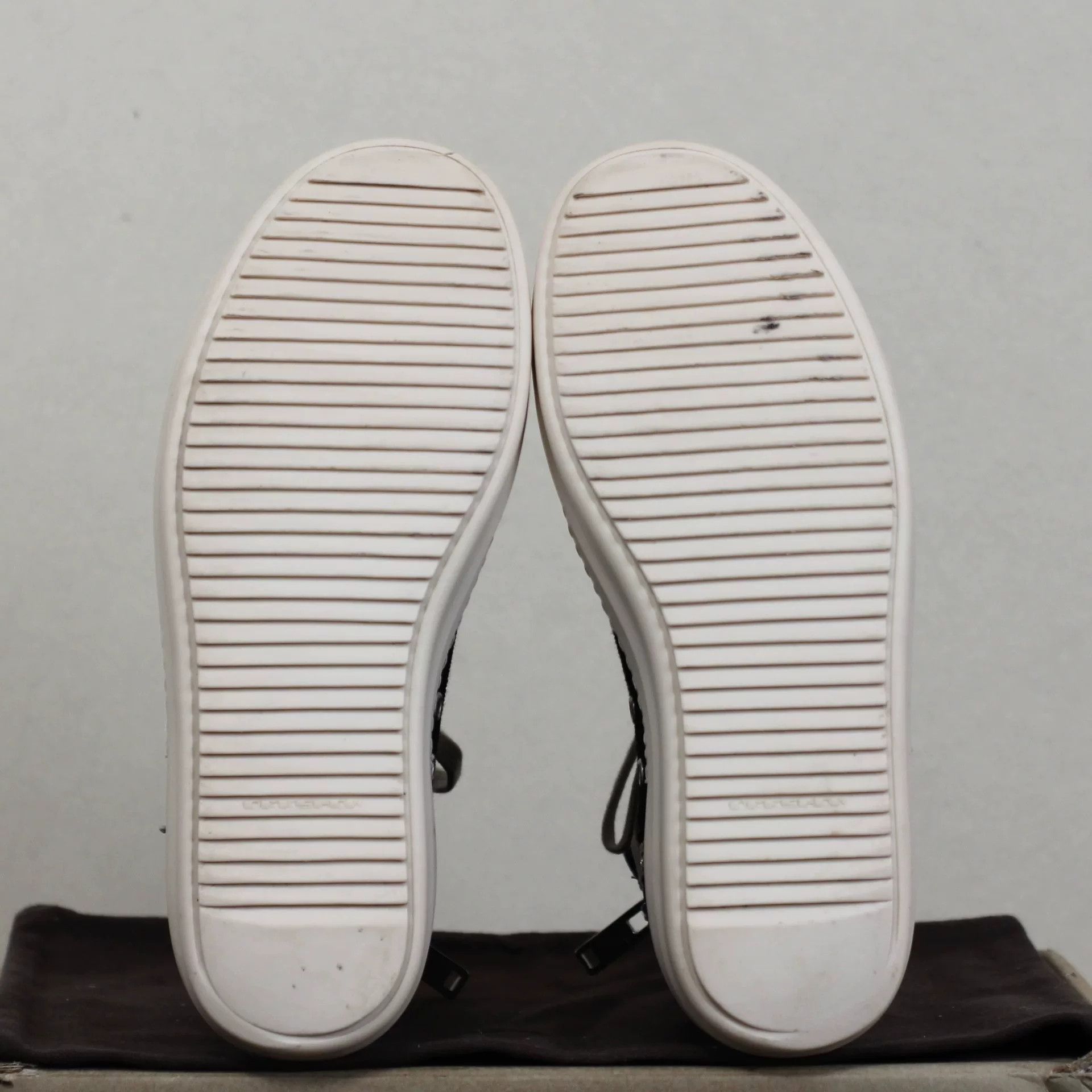 Rick Owens Drkshdw rick owens drkshdw unique high-top canvas sneakers Size US 9.5 / EU 42-43 - 6 Thumbnail