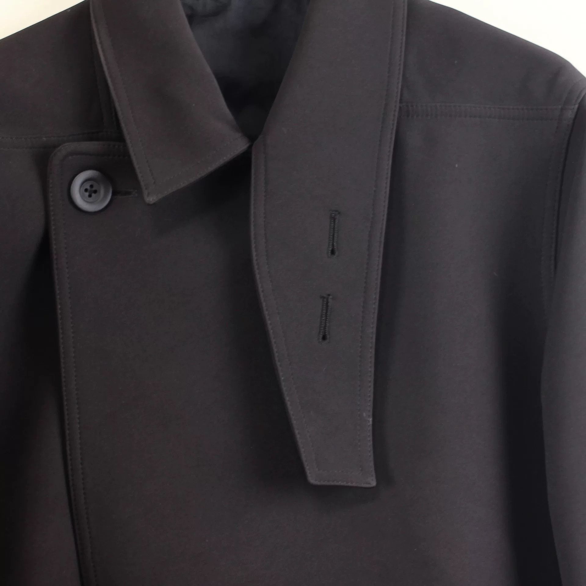 Rick Owens rick owens long black trench coat Size US L / EU 52-54 / 3 - 2 Thumbnail