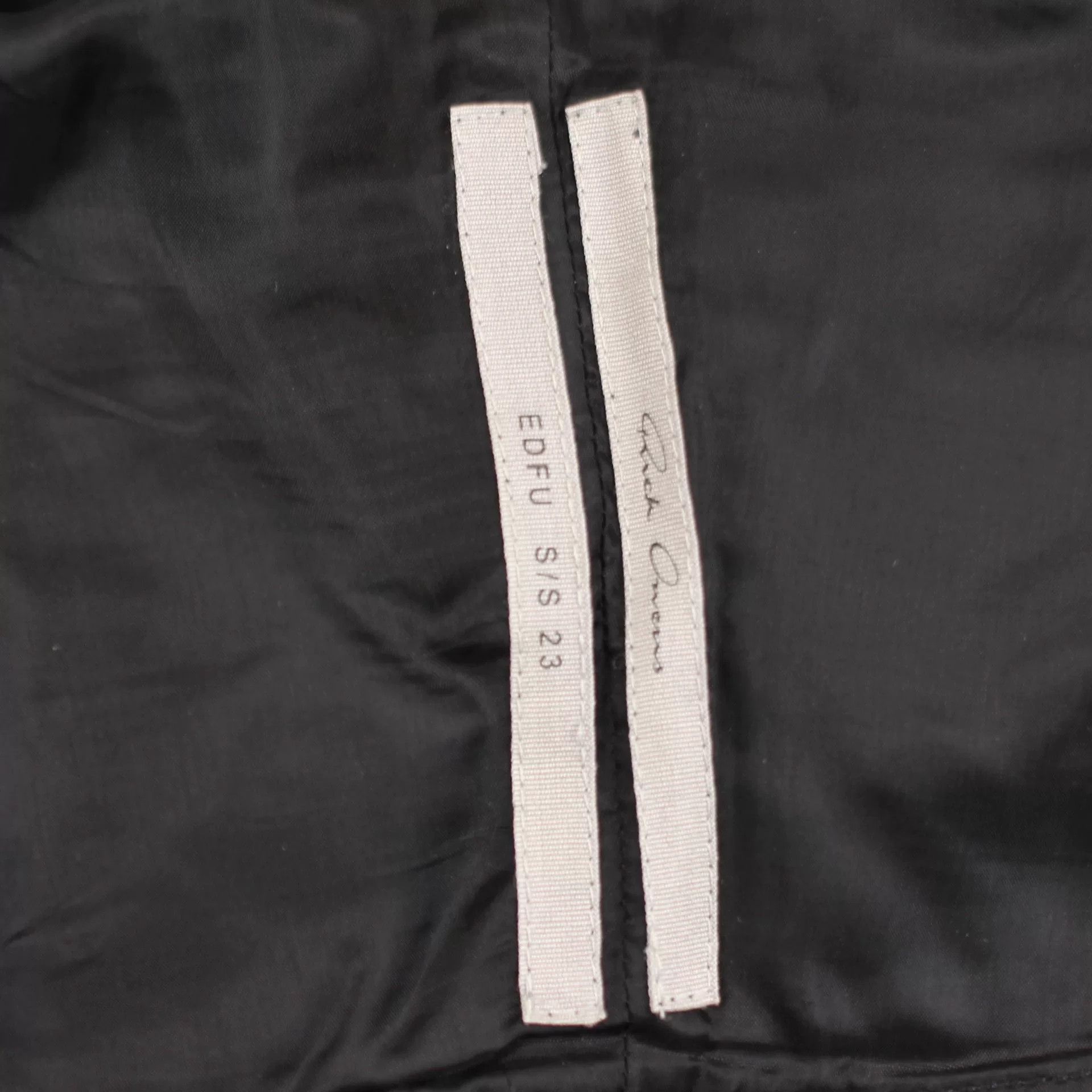 Rick Owens rick owens black banana long pants Size US 27 - 5 Thumbnail