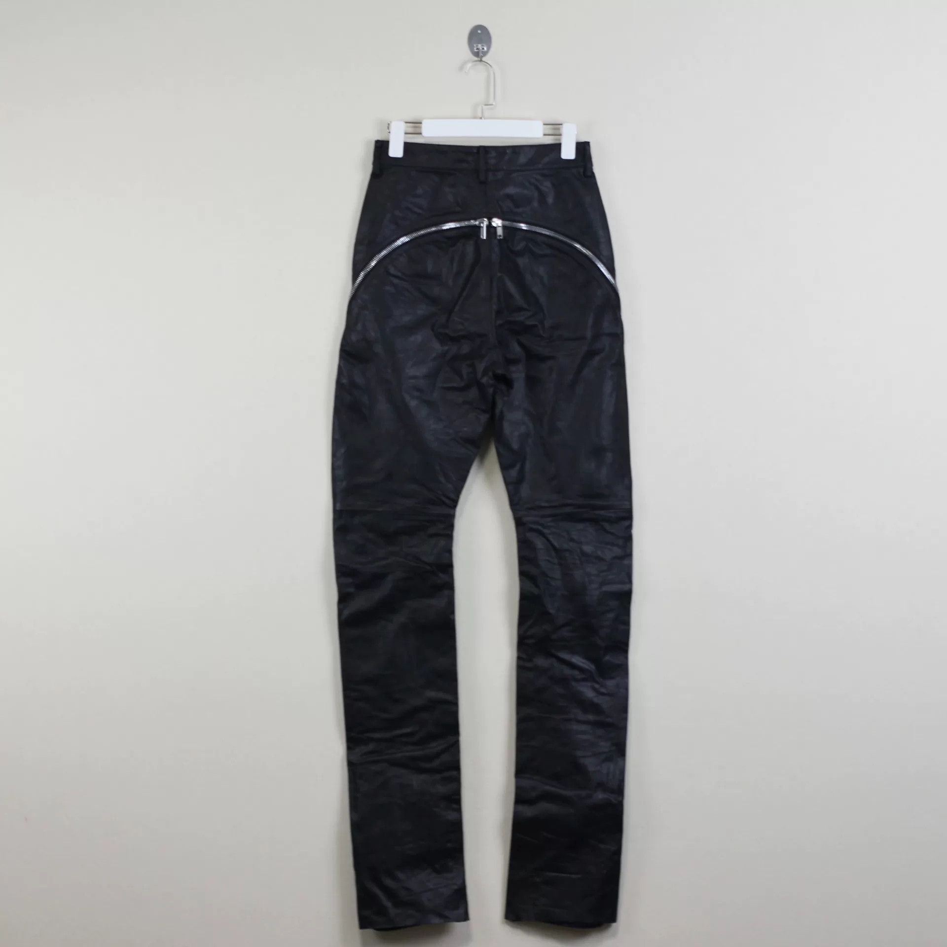 Rick Owens rick owens black banana long pants Size US 27 - 2 Thumbnail