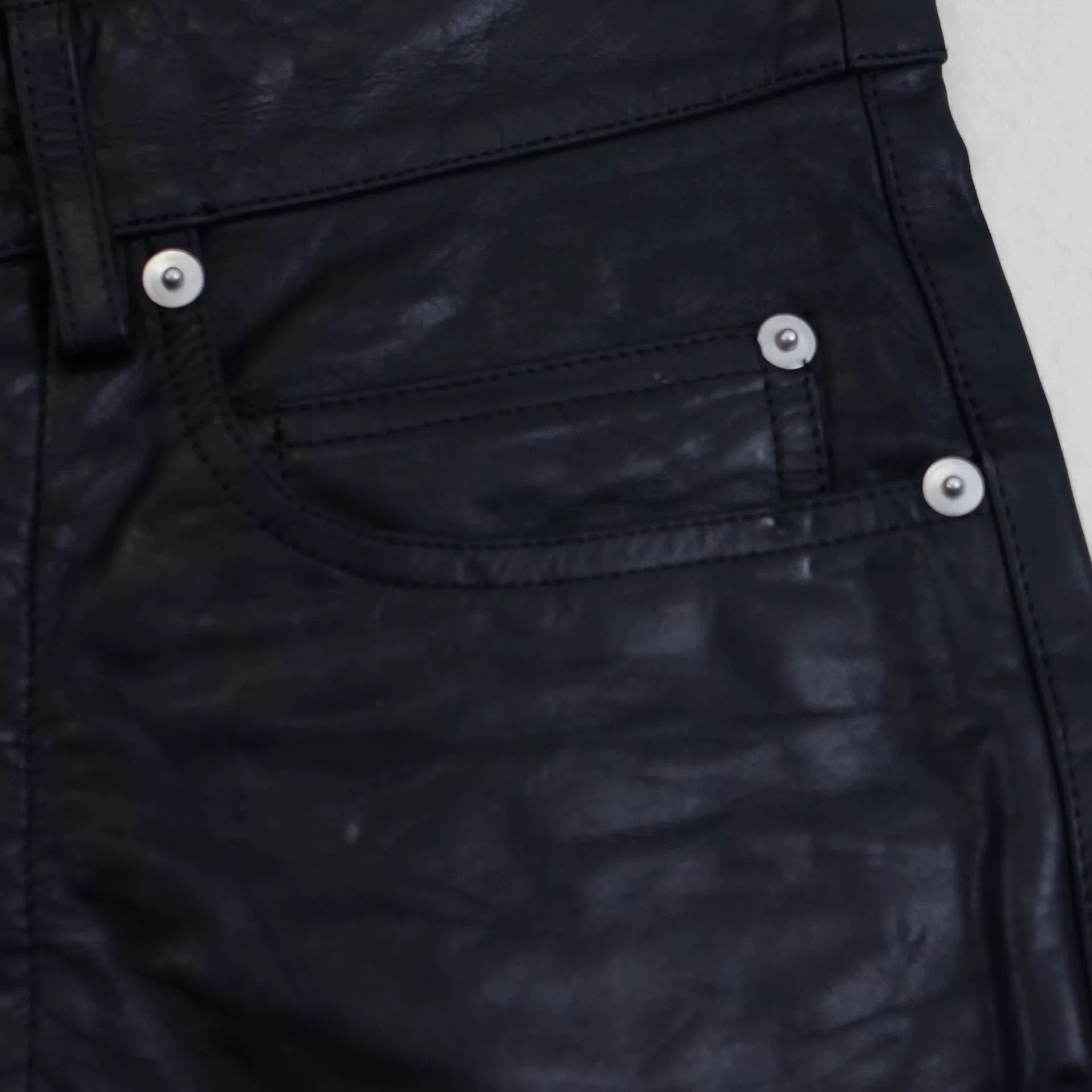 Rick Owens rick owens black banana long pants Size US 27 - 4 Thumbnail