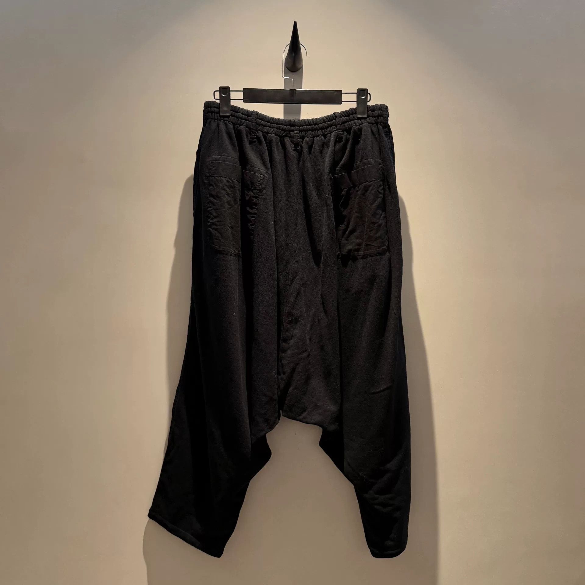 Yohji Yamamoto yohji yamamoto classic wool cross-crotch pants Size US 39 - 4 Thumbnail