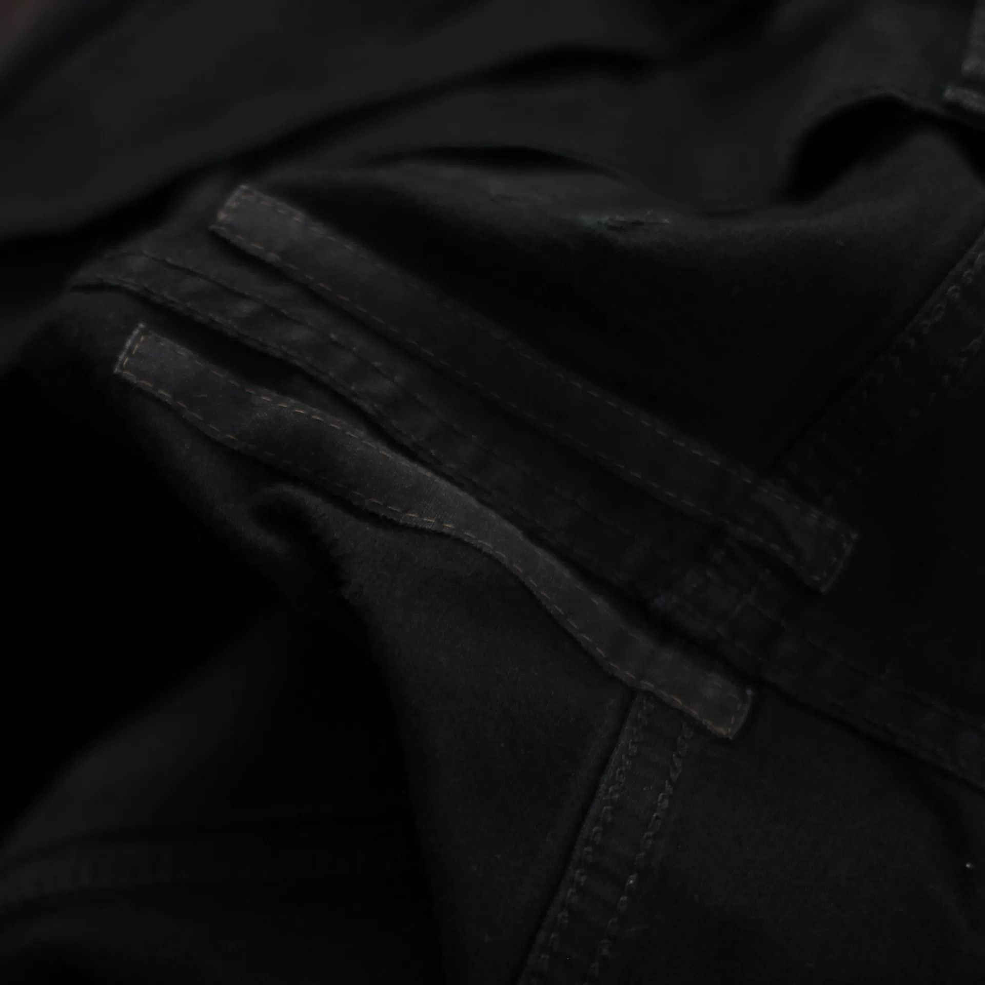 Rick Owens rick owens black denim motorcycle pants Size US 30 / EU 46 - 4 Thumbnail