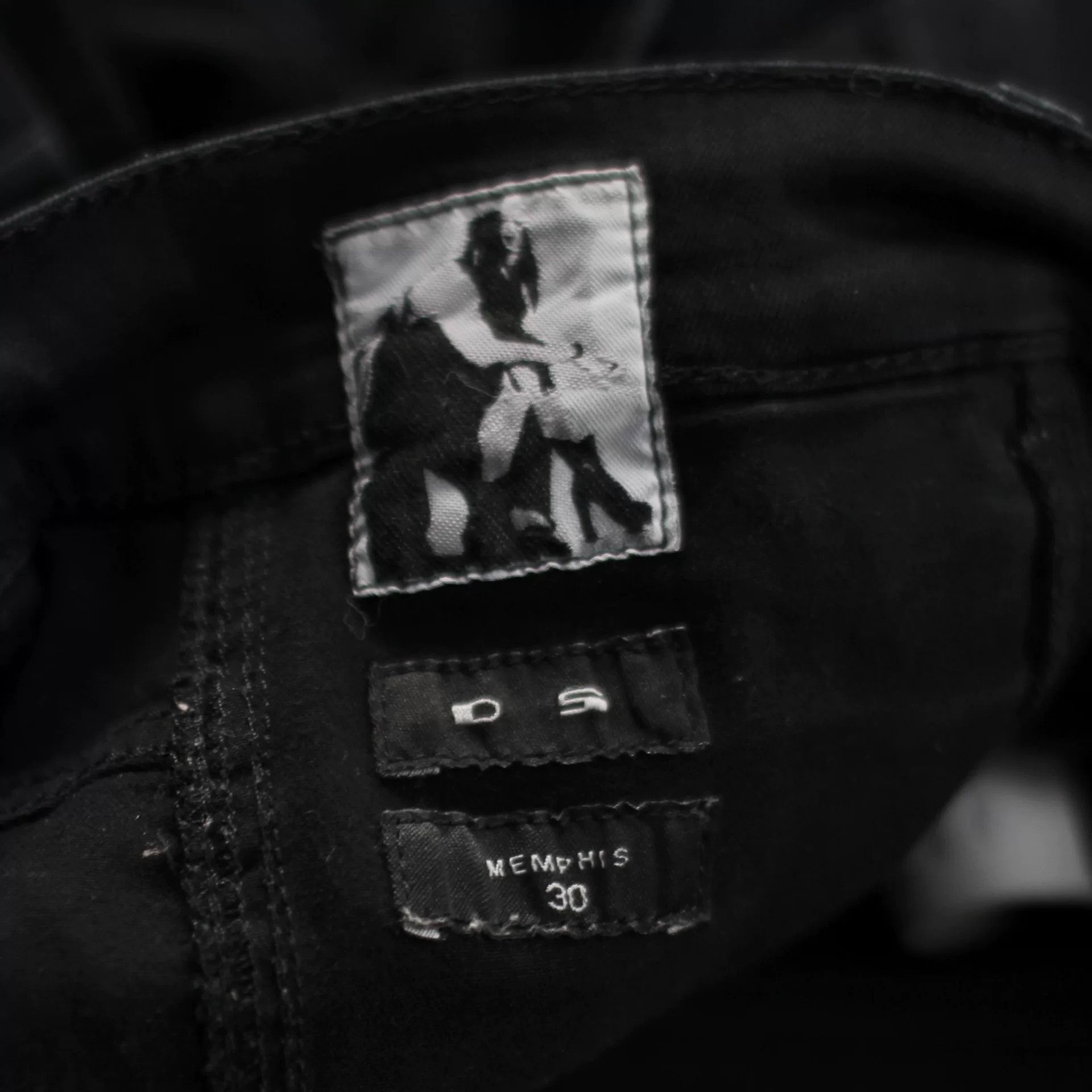 Rick Owens rick owens black denim motorcycle pants Size US 30 / EU 46 - 6 Thumbnail