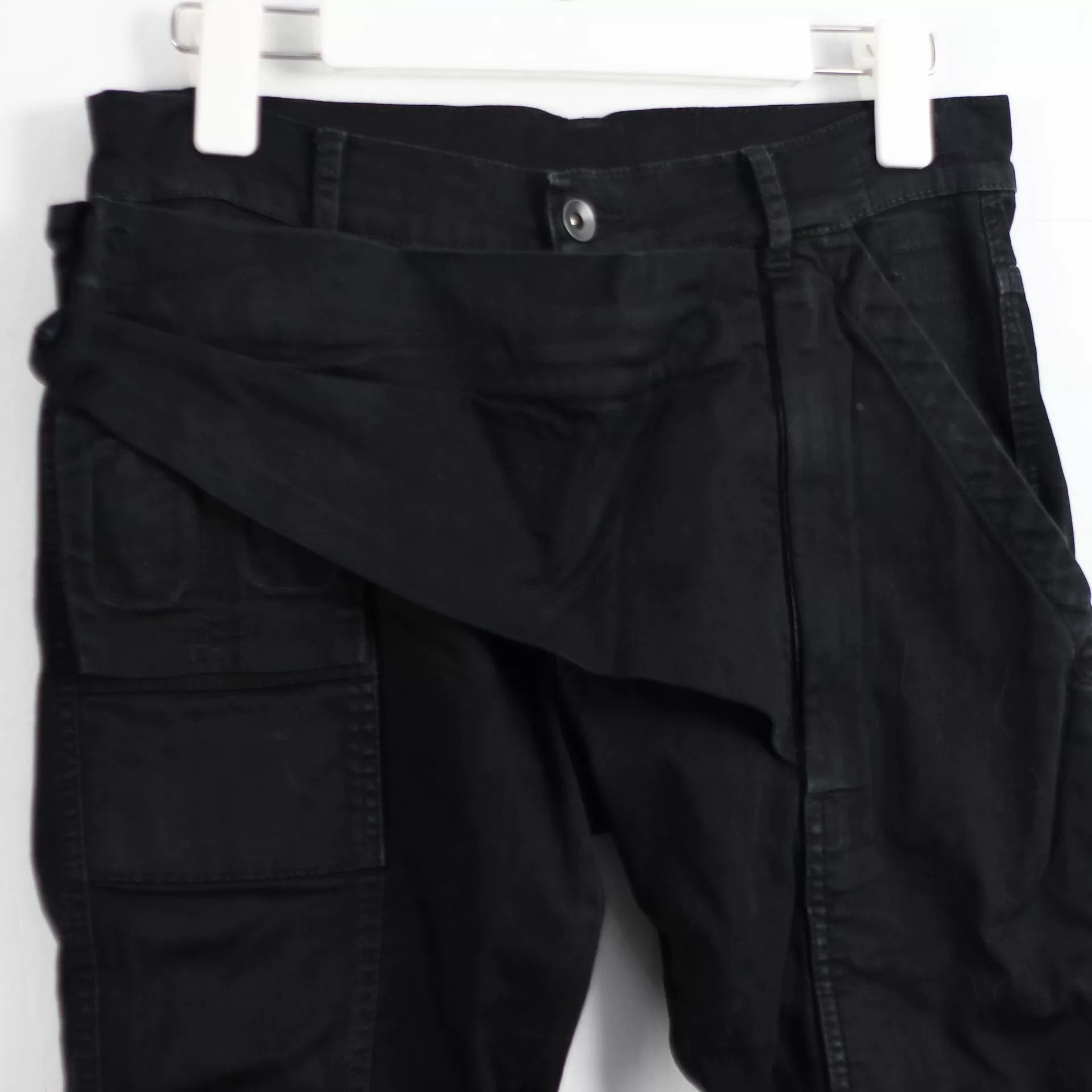 Rick Owens rick owens black denim motorcycle pants Size US 30 / EU 46 - 3 Thumbnail