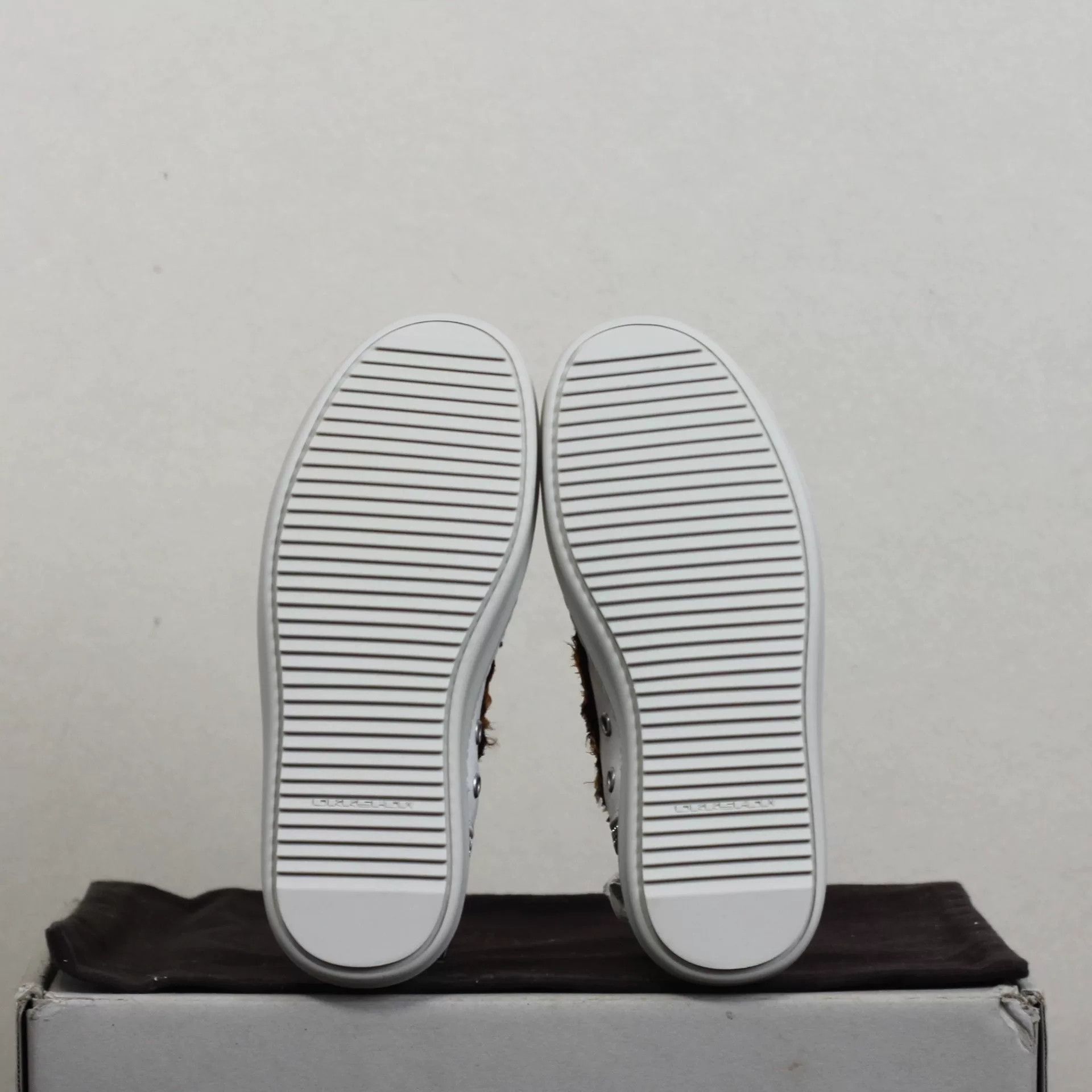 Rick Owens Drkshdw rick owens drkshdw silk nylon high-top sneakers Size US 5 / IT 35 - 6 Thumbnail