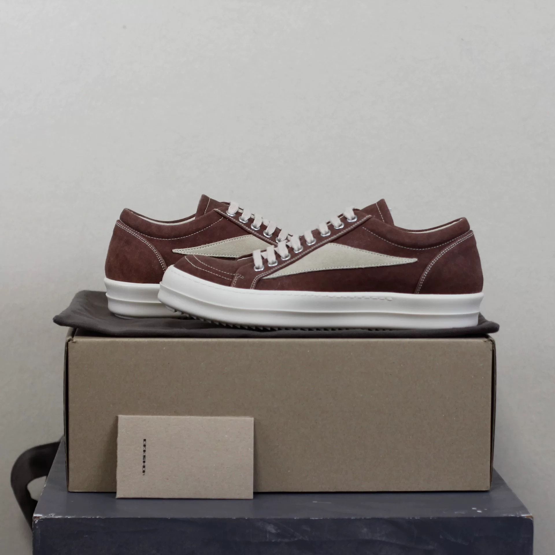 Rick Owens unique low-top canvas shoes in dusty pink Size US 7.5 / EU 40-41 - 5 Thumbnail