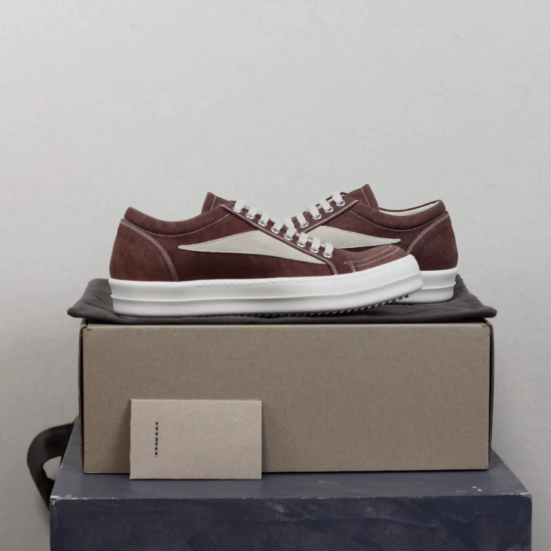 Rick Owens unique low-top canvas shoes in dusty pink Size US 7.5 / EU 40-41 - 6 Thumbnail