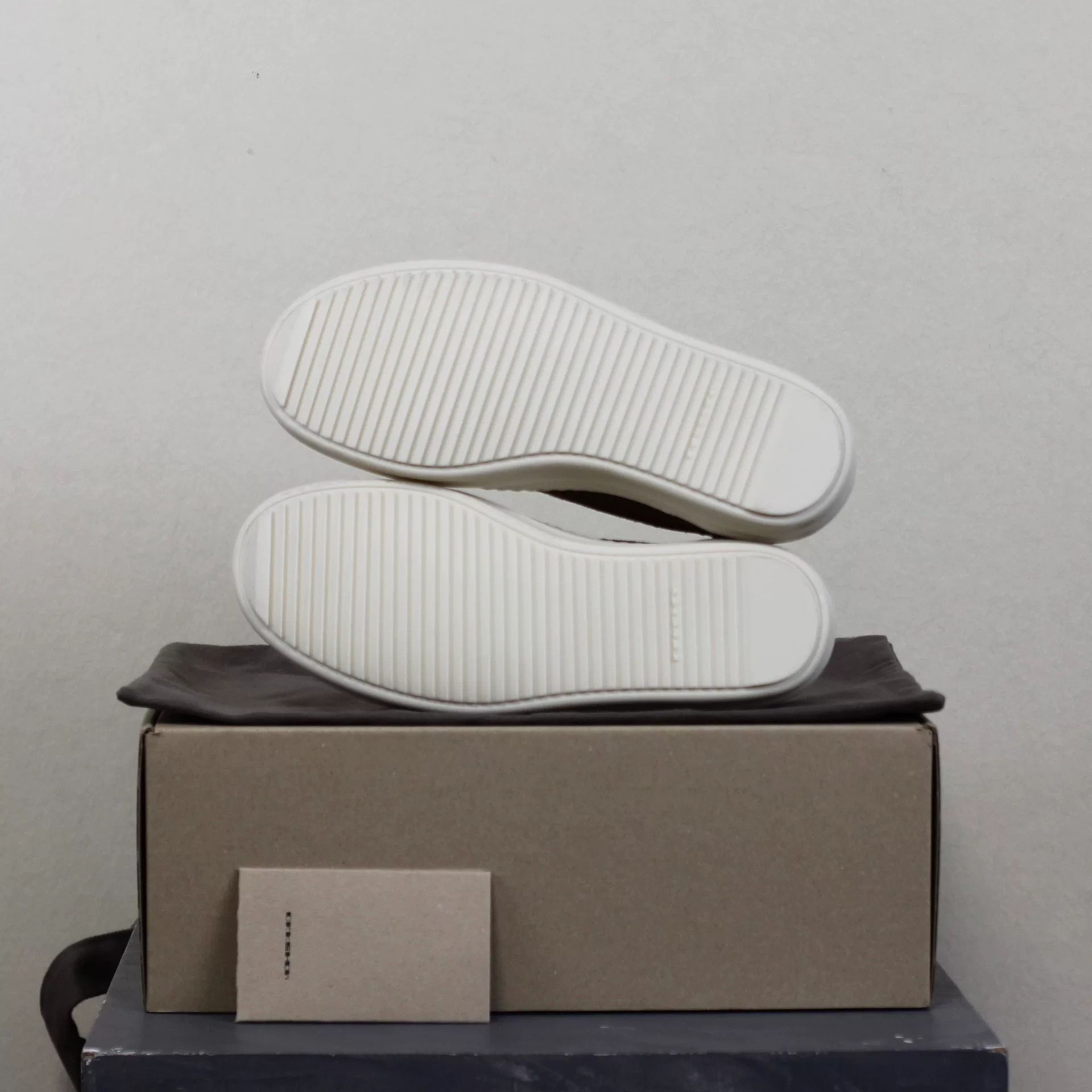 Rick Owens unique low-top canvas shoes in dusty pink Size US 7.5 / EU 40-41 - 7 Thumbnail
