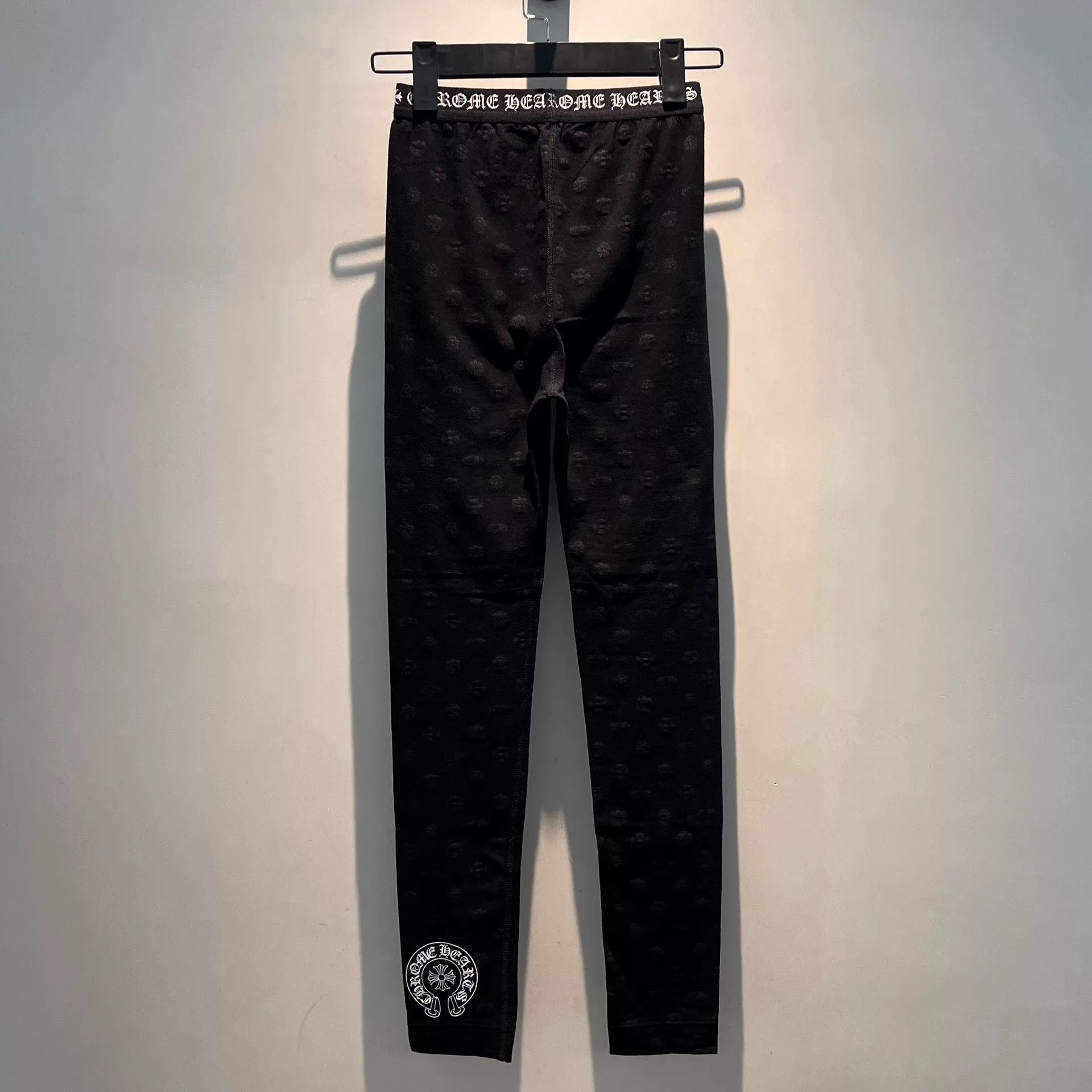 Chrome Hearts Chrome Hearts Black Yoga Pants with Print Size 27" / US 4 / IT 40 - 2 Thumbnail