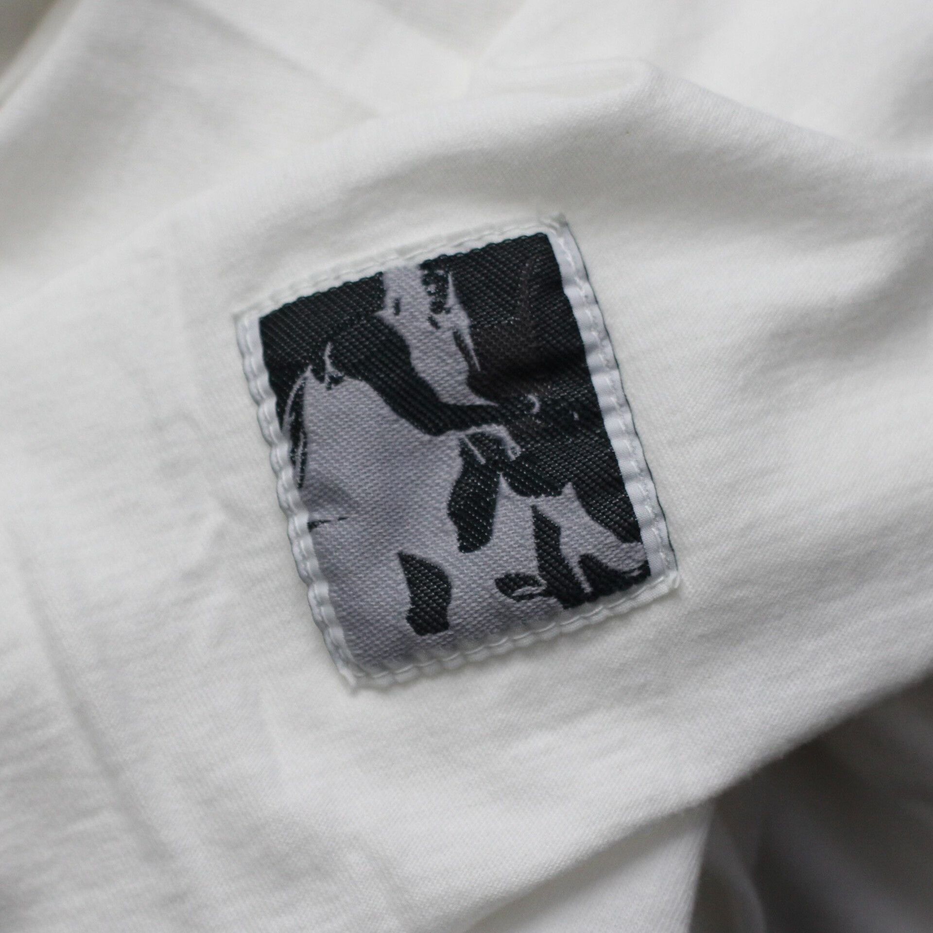 Rick Owens rick owens white graphic hoodie for men Size US L / EU 52-54 / 3 - 5 Thumbnail