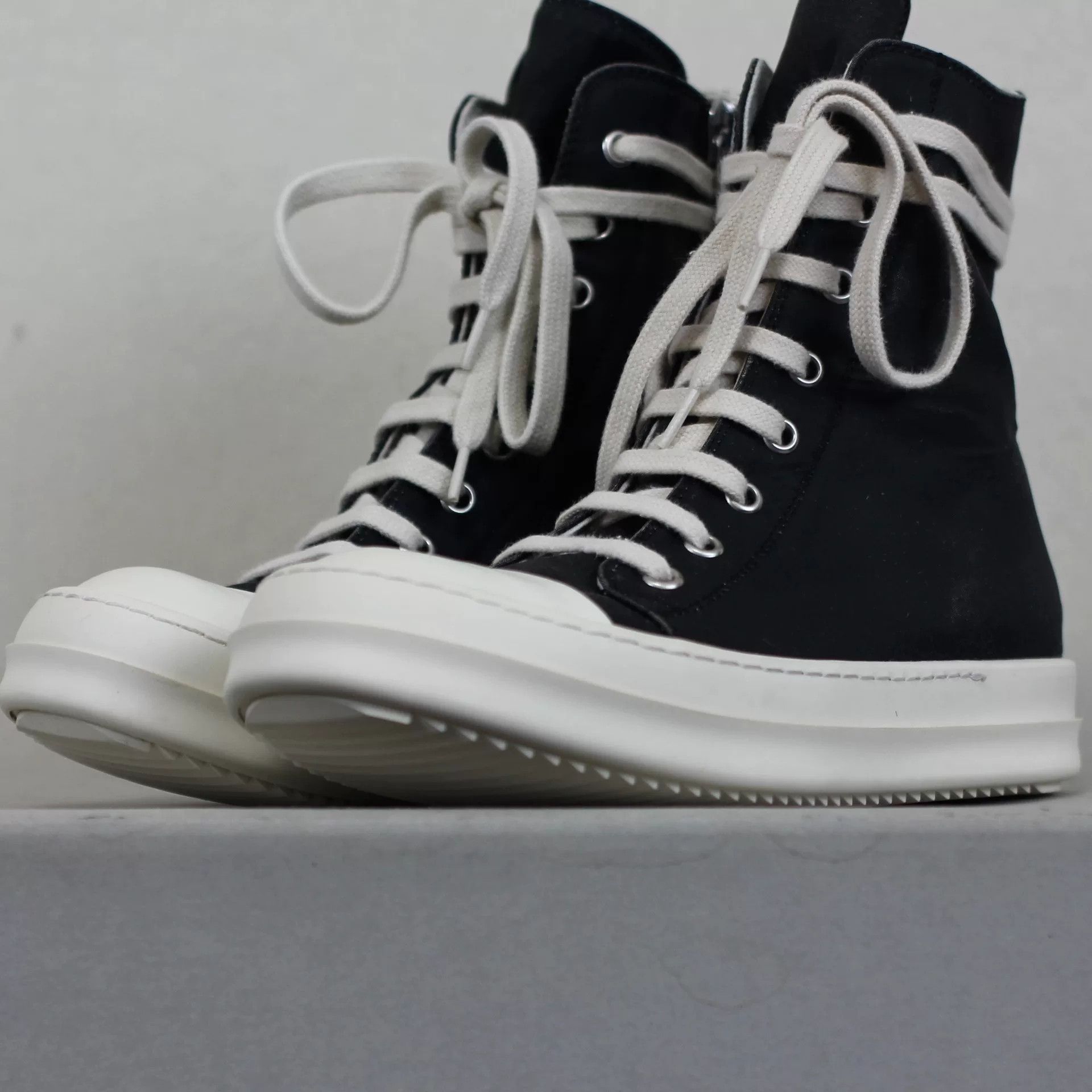 Rick Owens Drkshdw rick owens drkshdw high top sneakers Size US 5 / IT 35 - 2 Thumbnail