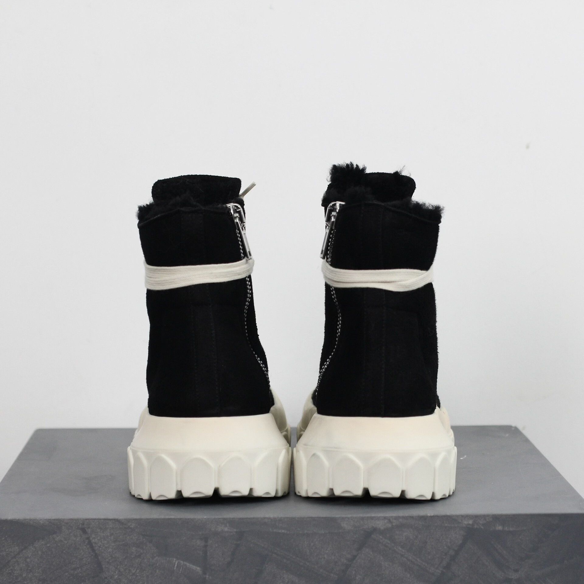 Rick Owens rick owens military style boots in black Size US 7.5 / EU 40-41 - 5 Thumbnail