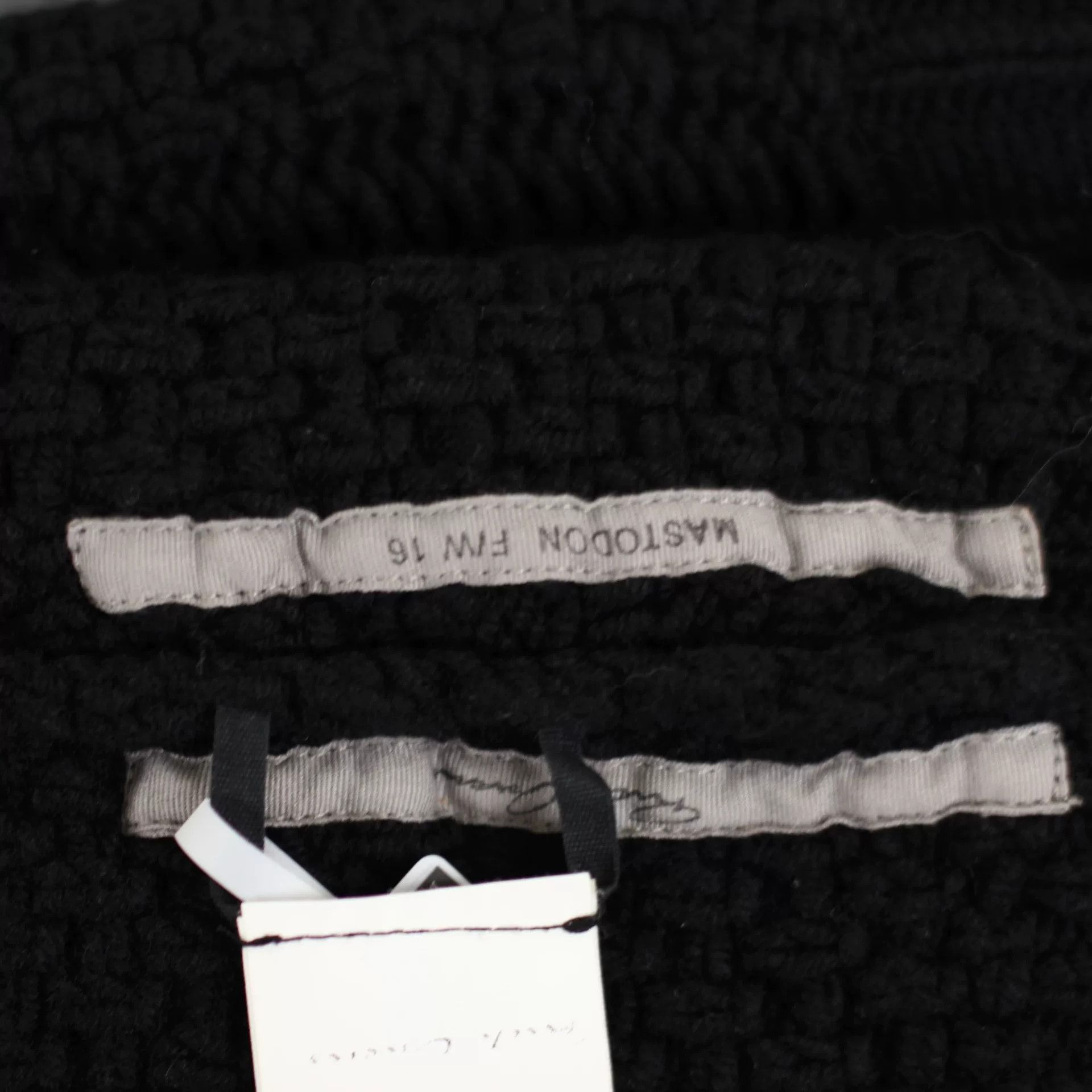 Rick Owens rick owens uncommon wool beanie hat Size ONE SIZE - 4 Thumbnail