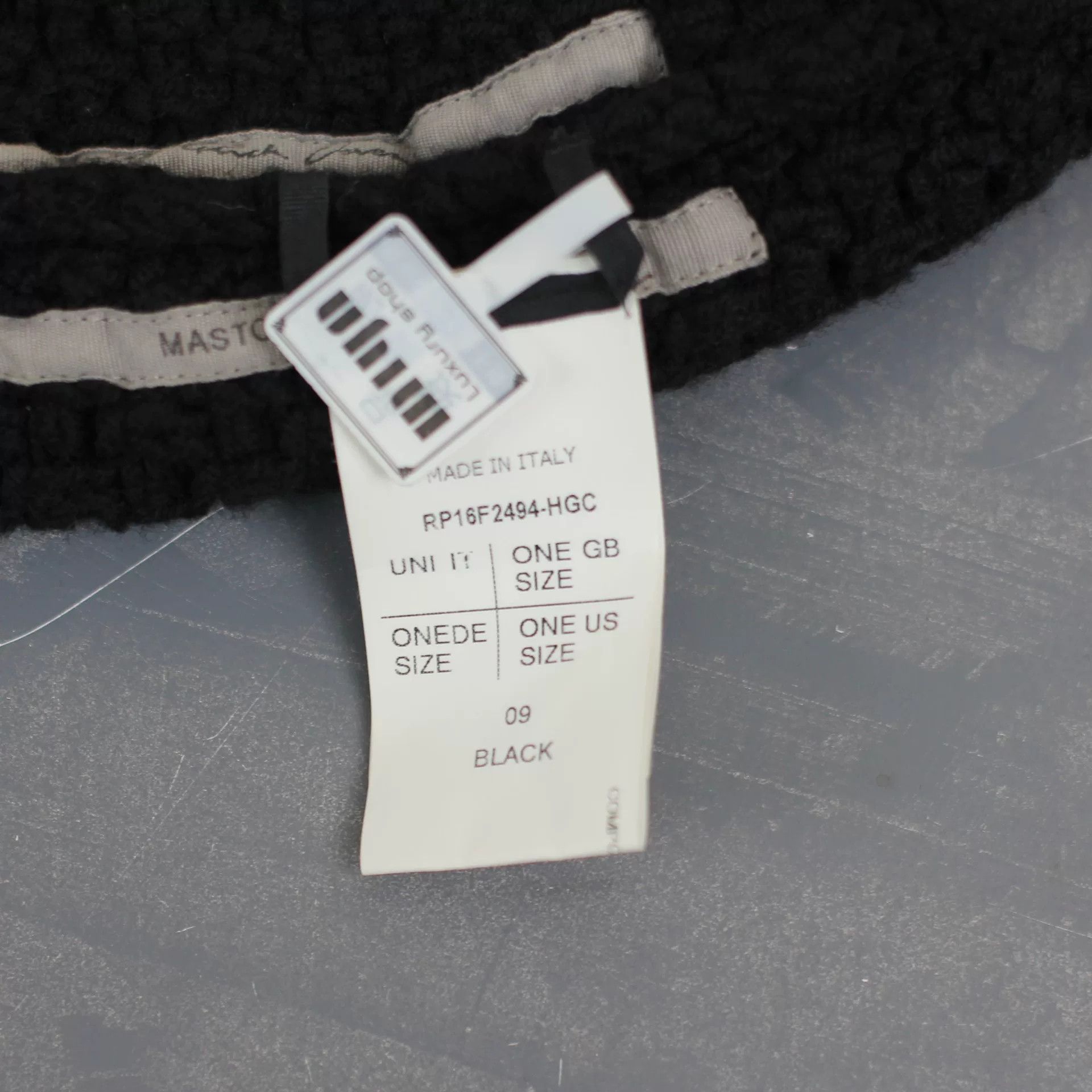 Rick Owens rick owens uncommon wool beanie hat Size ONE SIZE - 5 Thumbnail