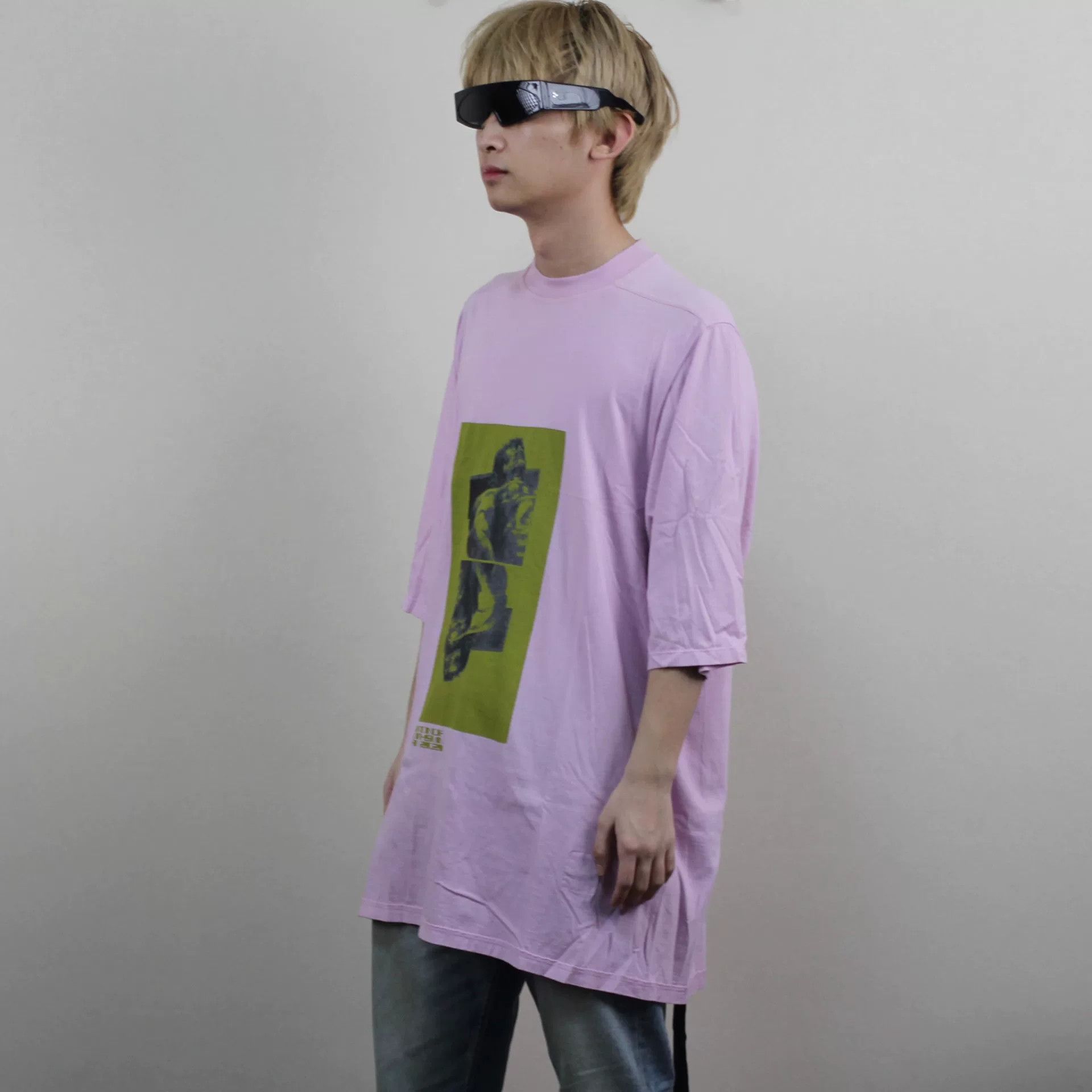Rick Owens Rick Owens Pink Graphic Short Sleeve Top Size S / US 4 / IT 40 - 9 Thumbnail