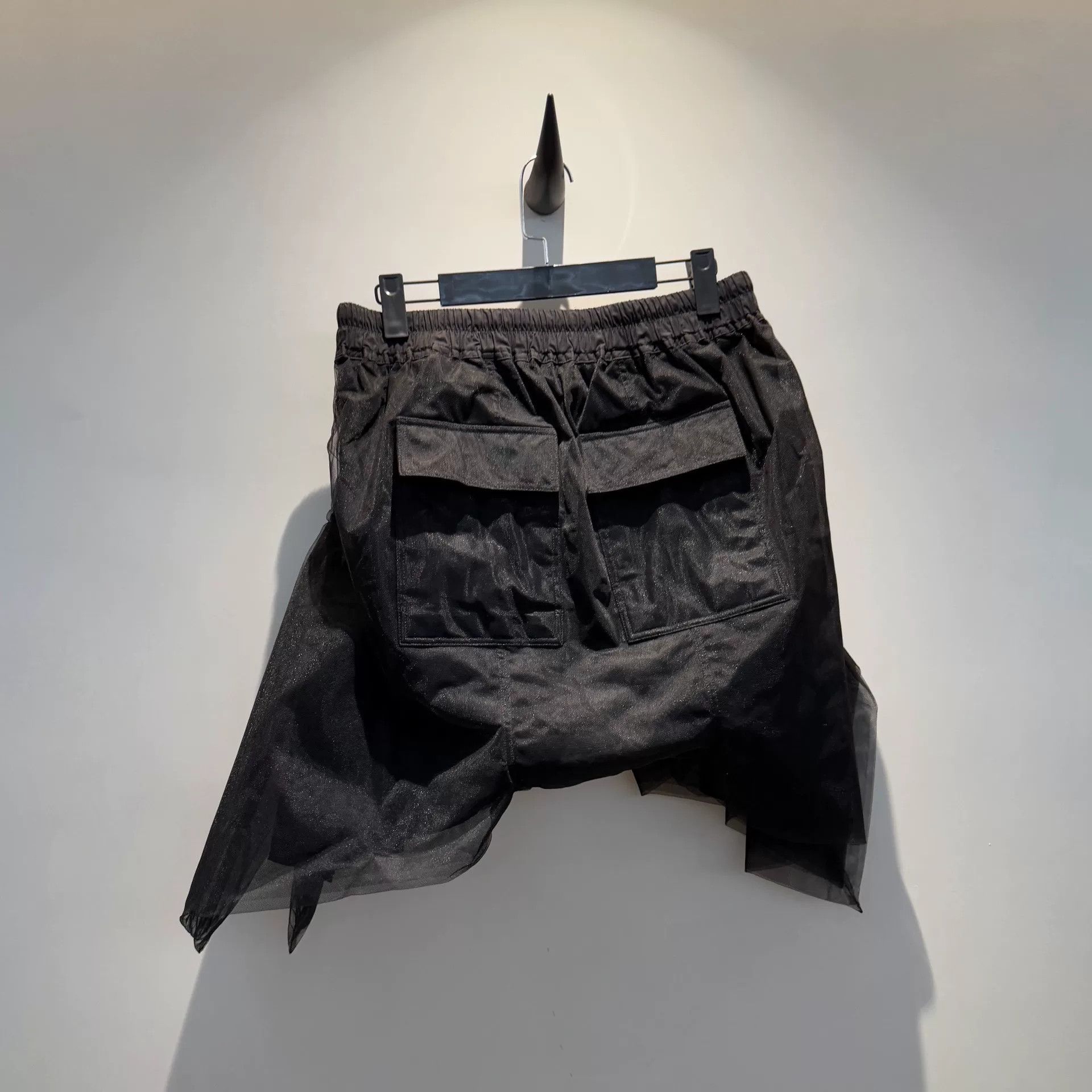 Rick Owens rick owens drawstring tulle skirt Size 42" / US 20 - 4 Thumbnail