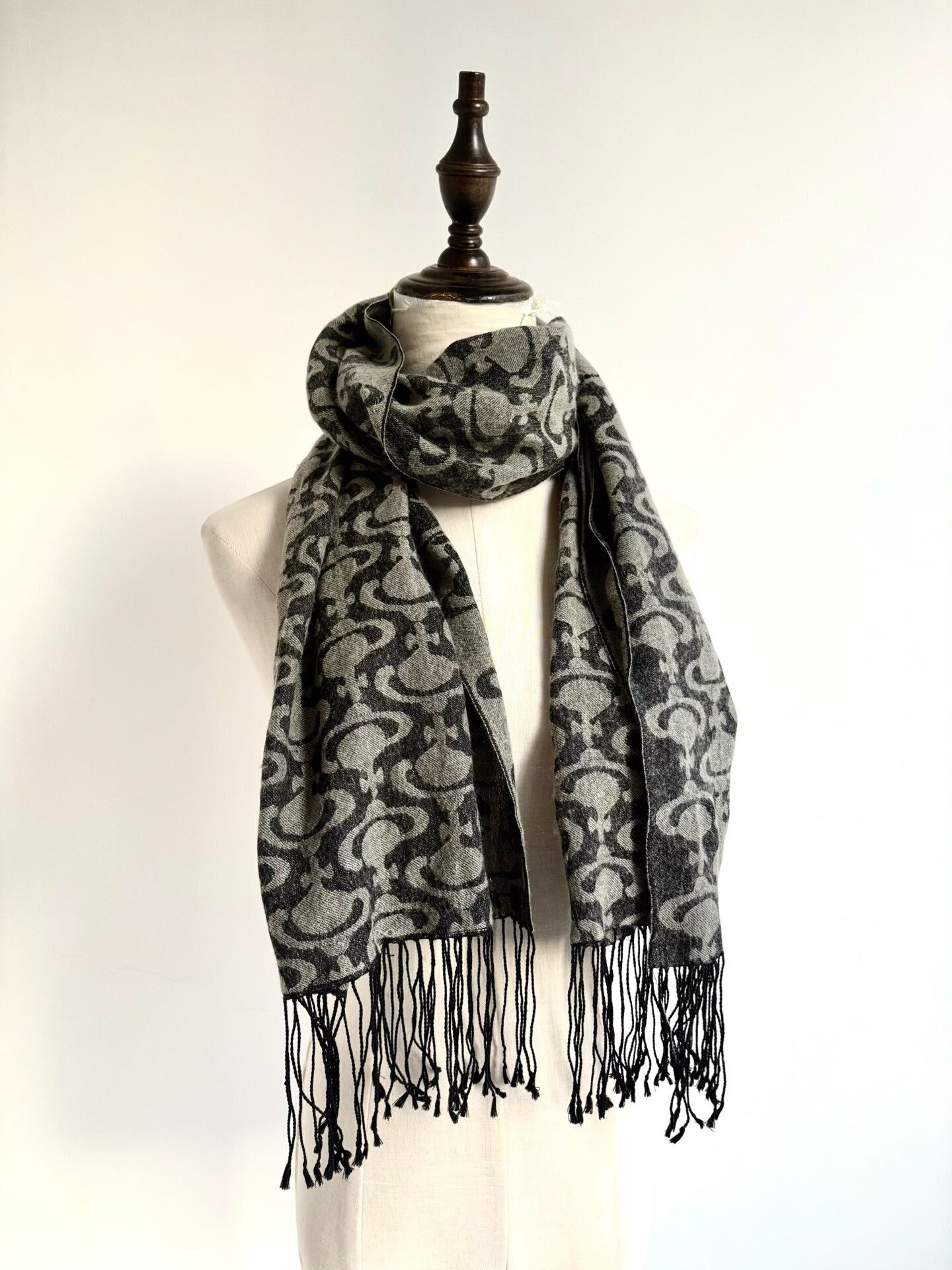 Vivienne Westwood vivienne westwood gray printed scarf Size ONE SIZE - 2 Thumbnail