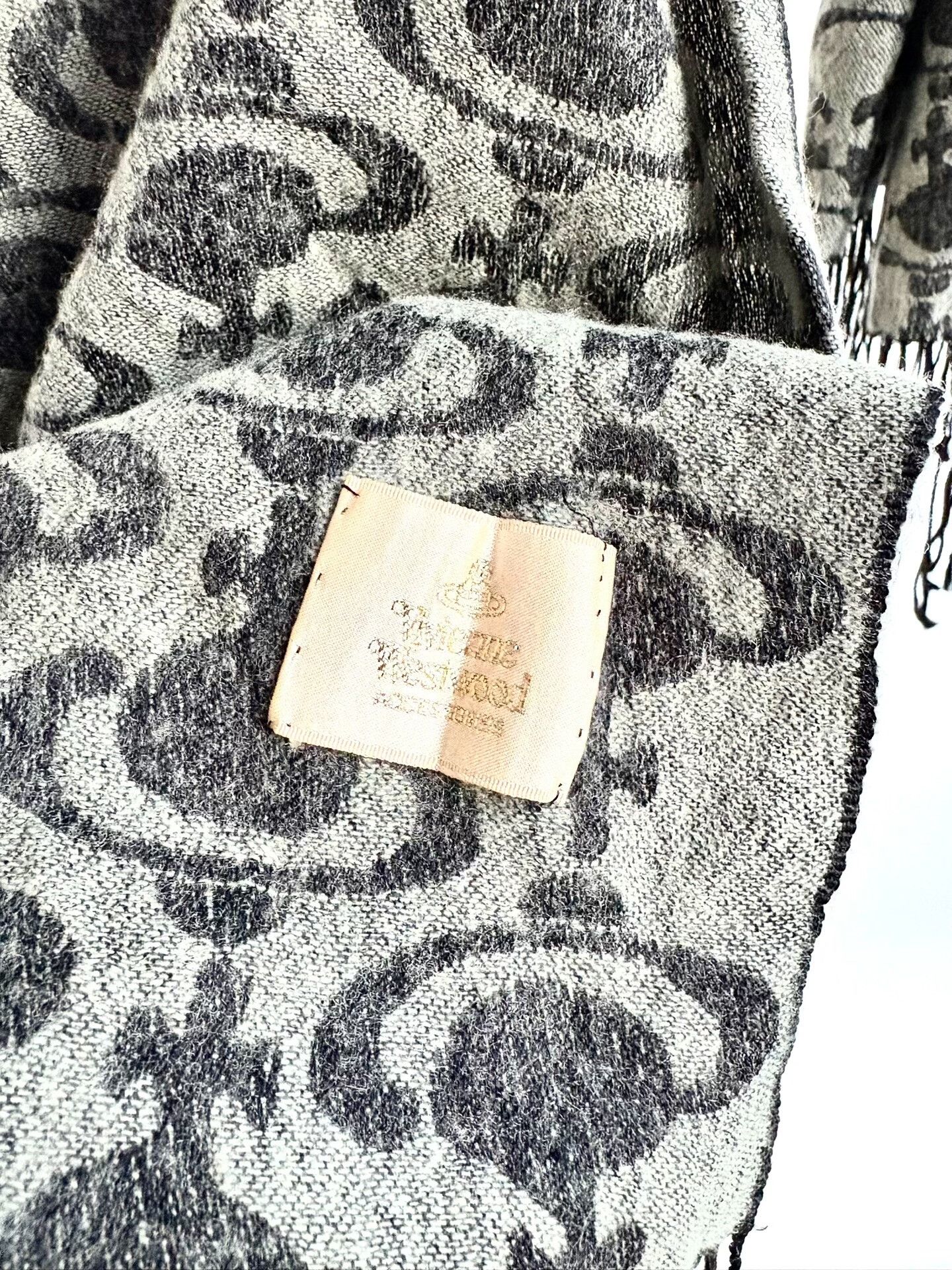 Vivienne Westwood vivienne westwood gray printed scarf Size ONE SIZE - 5 Thumbnail