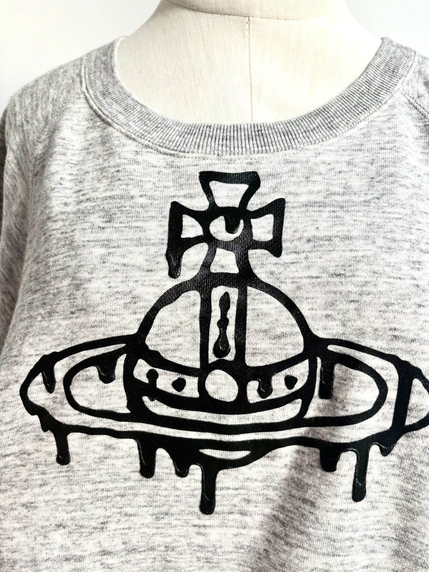 Vivienne Westwood vivienne westwood gray oversized sweatshirt Size ONE SIZE - 6 Thumbnail
