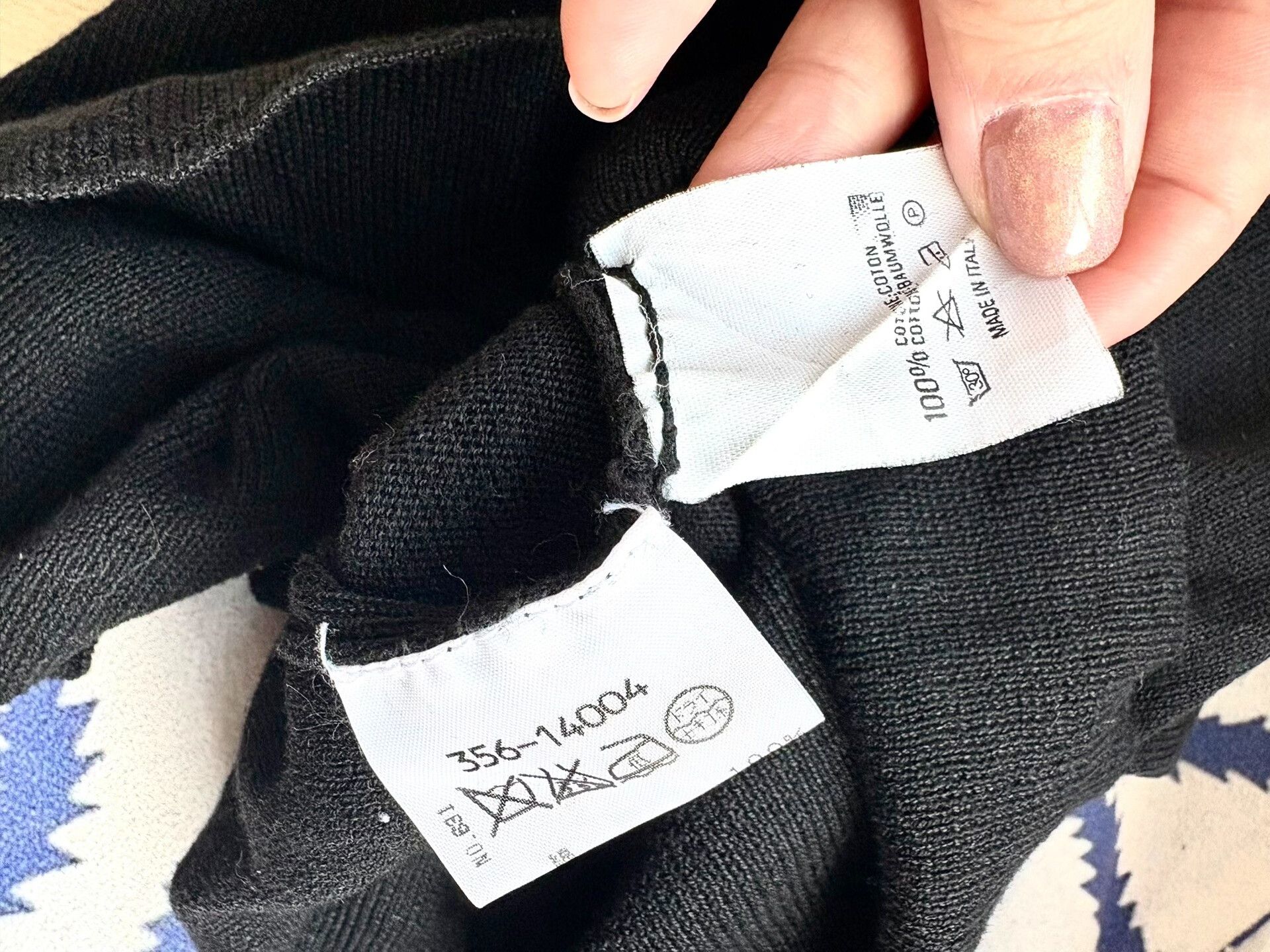 Vivienne Westwood vivienne westwood black knit top with brooch Size M / US 6-8 / IT 42-44 - 7 Thumbnail