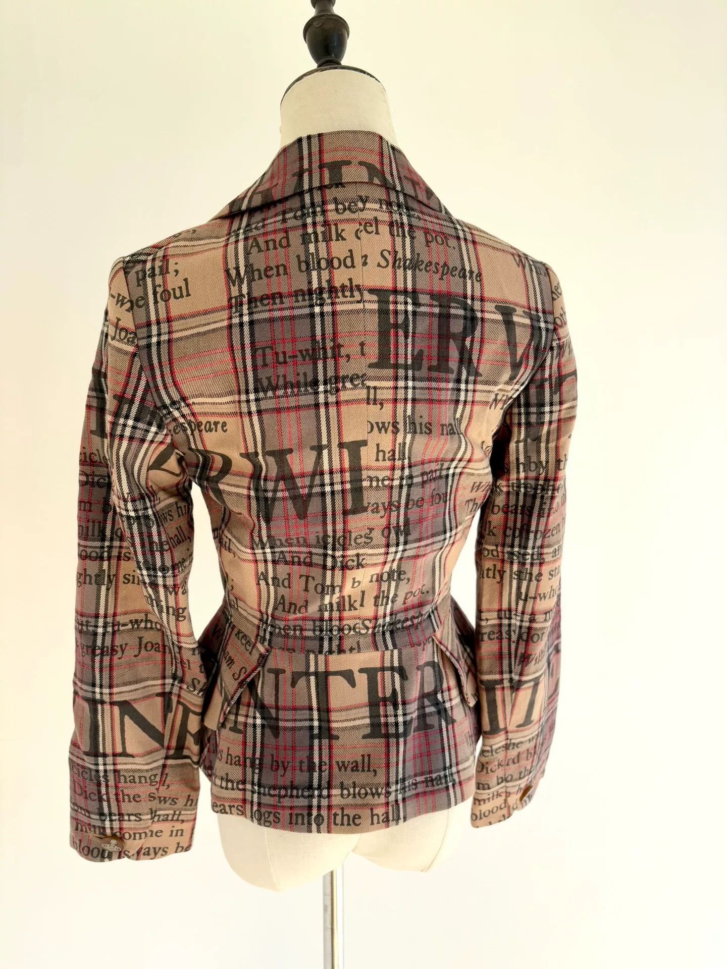Vivienne Westwood vivienne westwood rare plaid shakespeare jacket Size M / US 6-8 / IT 42-44 - 4 Thumbnail