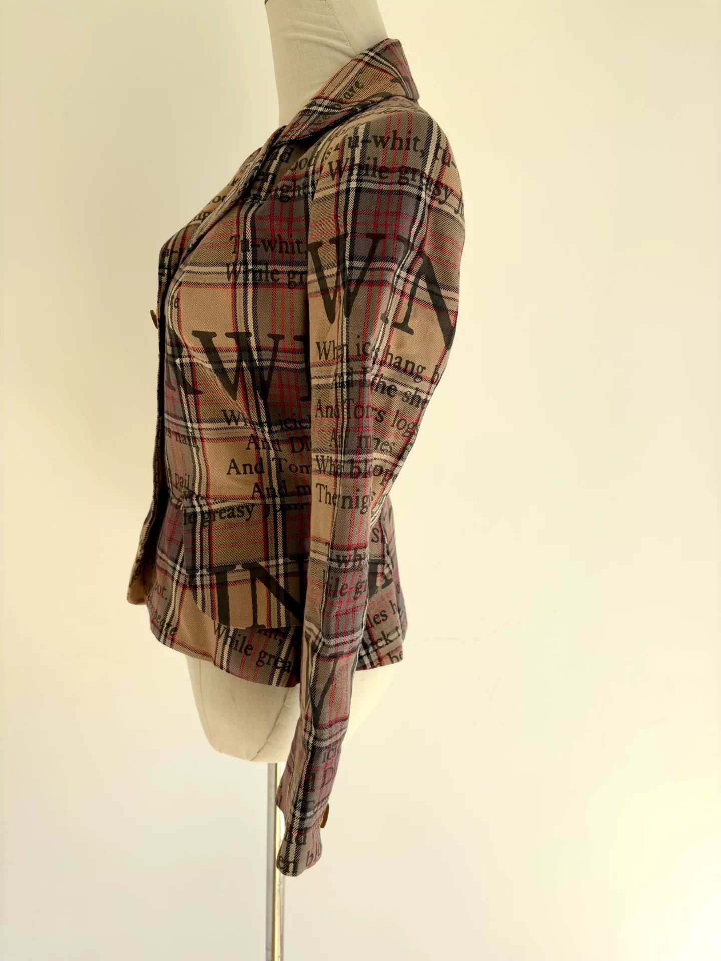 Vivienne Westwood vivienne westwood rare plaid shakespeare jacket Size M / US 6-8 / IT 42-44 - 3 Thumbnail